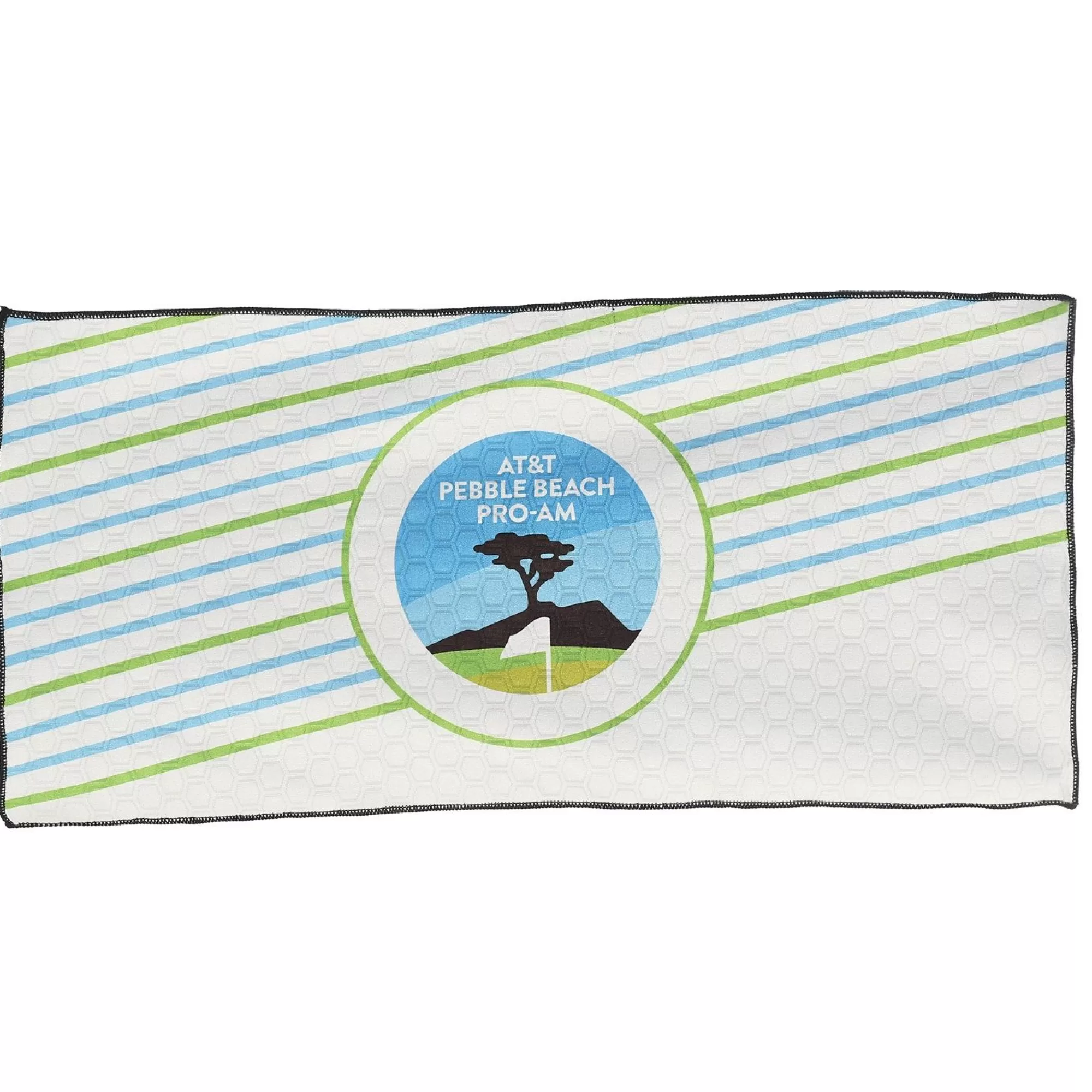 Towels<Pebble Beach Resorts At&T Pebble Beach Pro-Am Strip Towel By Devant