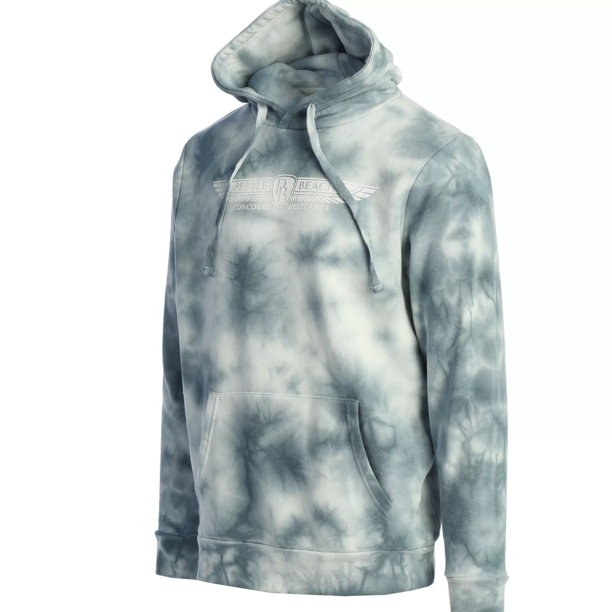 Sweatshirts<Pebble Beach Resorts Concours D'Elegance Cloud Tie Dye Hoodie By American Needle