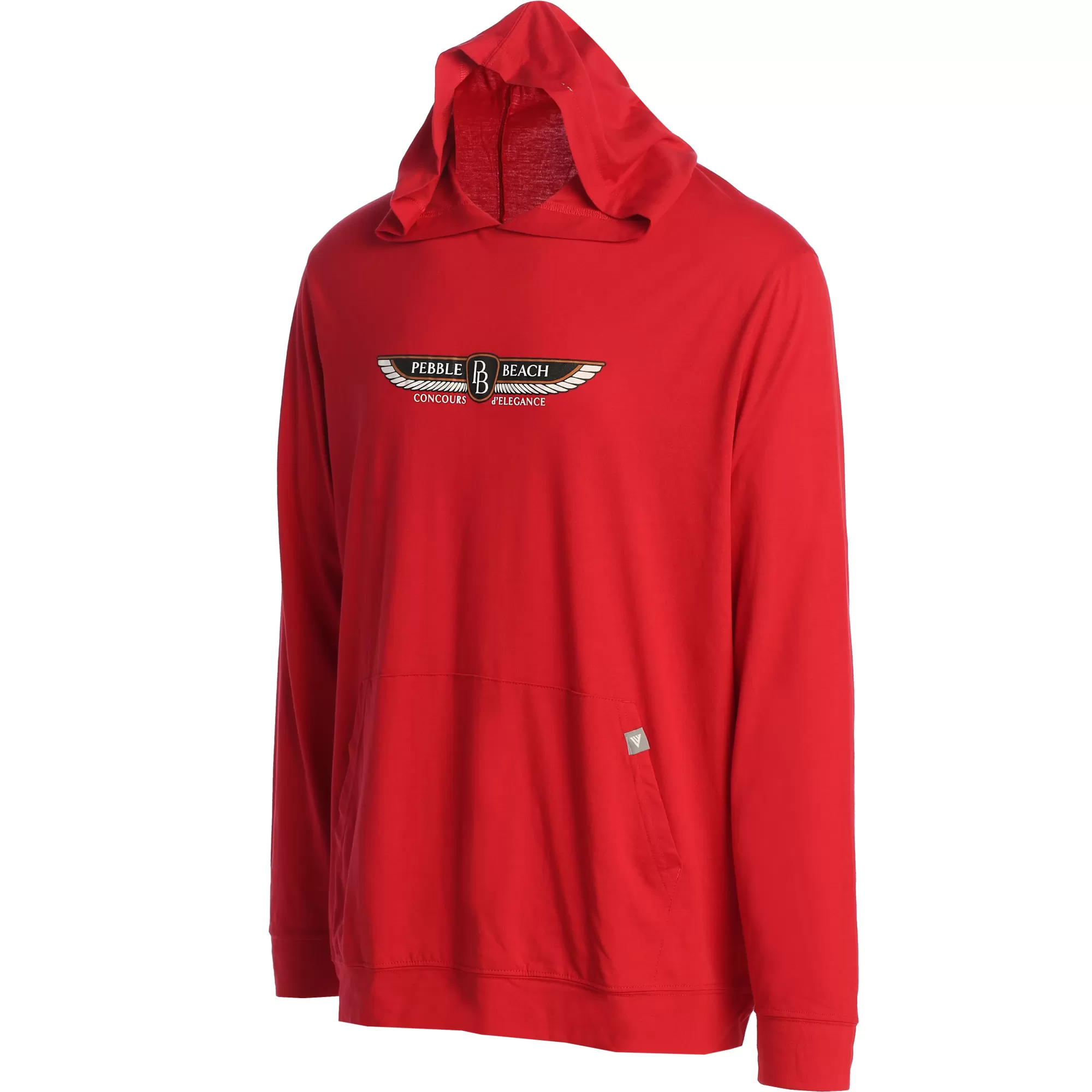 Sweatshirts<Pebble Beach Resorts Concours D'Elegance Relay Hoodie Tee Red