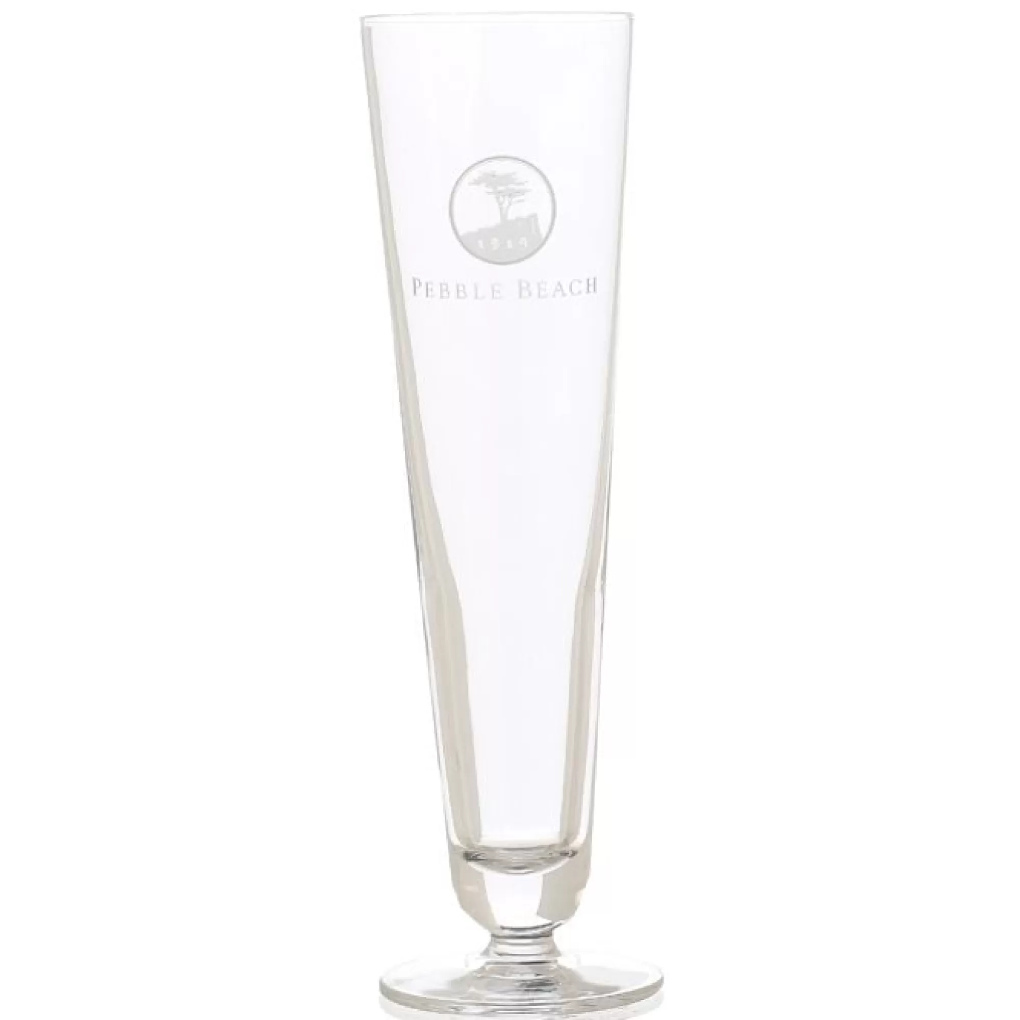 Glassware<Pebble Beach Resorts Pebble Beach 11 Inch Crescendo Pilsner Glass Fine Barware Collection