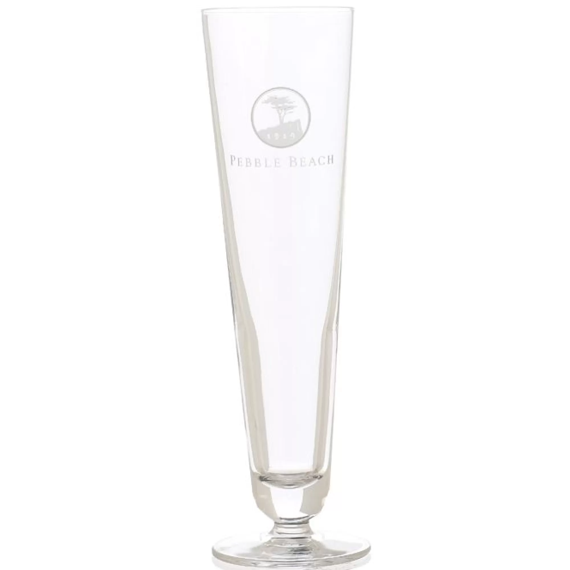 Barware<Pebble Beach Resorts Pebble Beach 11 Inch Crescendo Pilsner Glass Fine Barware Collection
