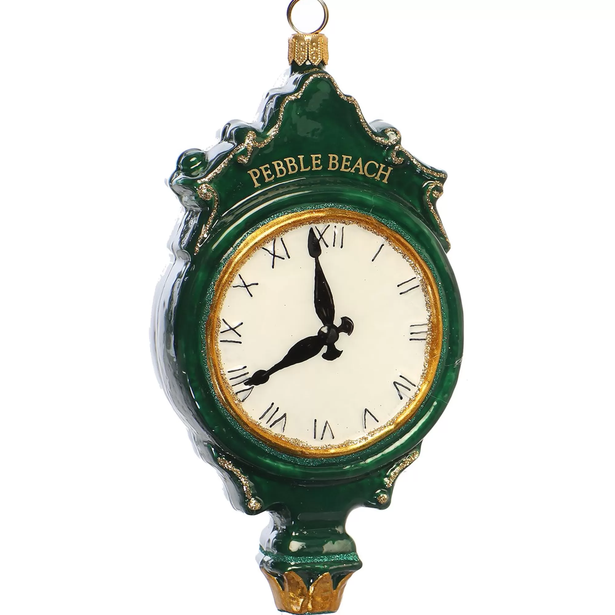 Ornaments<Pebble Beach Resorts Pebble Beach 3D Clock Ornament By Joy To The World Collectibles