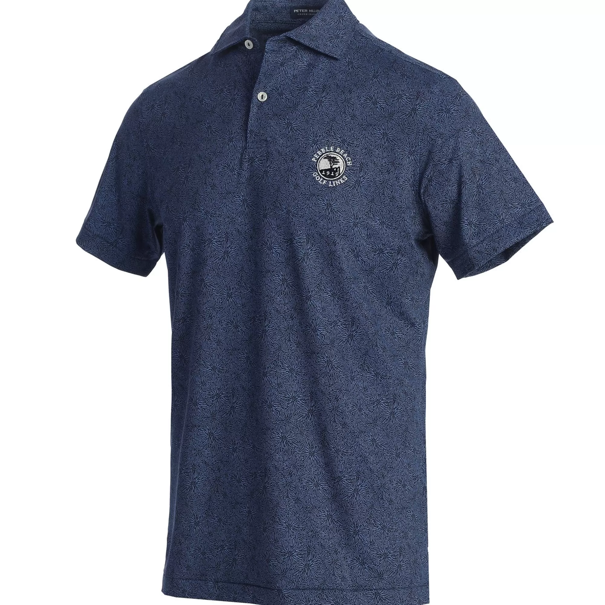 Polos<Pebble Beach Resorts Pebble Beach Amos Polo By Peter Millar