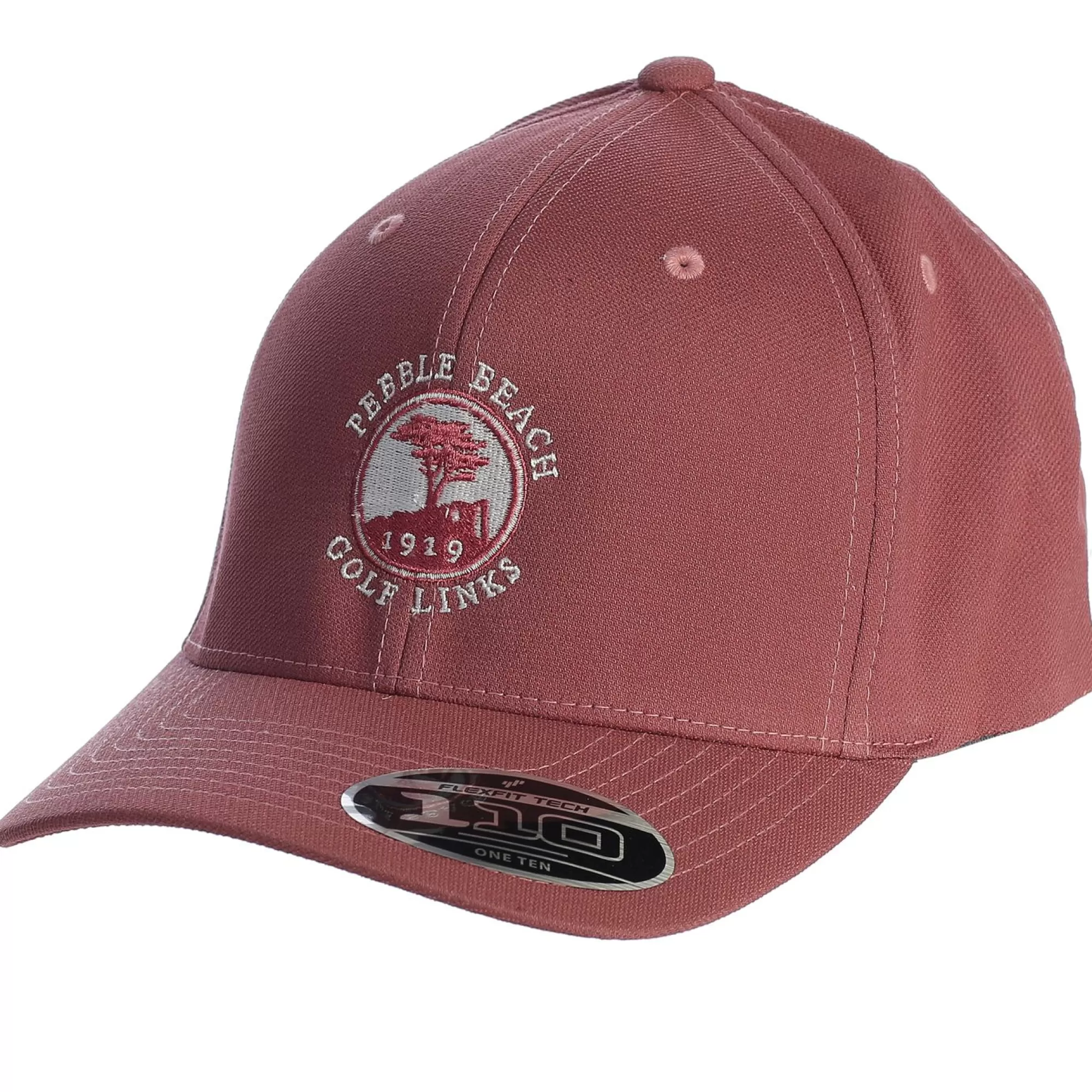Adjustable<Pebble Beach Resorts Pebble Beach Cardinal Logo Snap Back Hat By Travis Mathew