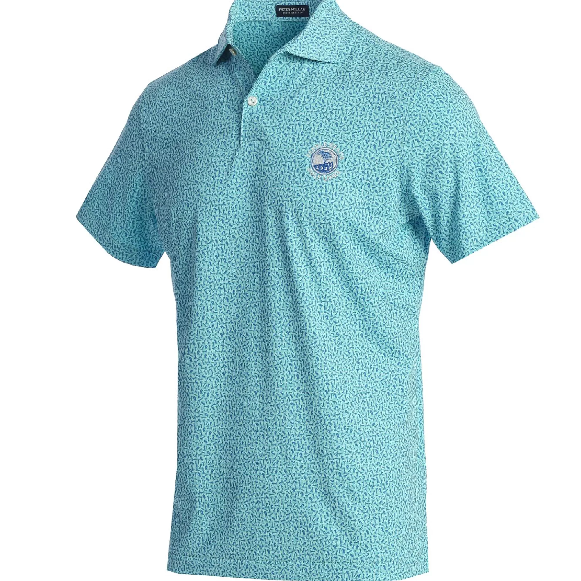 Polos<Pebble Beach Resorts Pebble Beach Checkmate Polo By Peter Millar