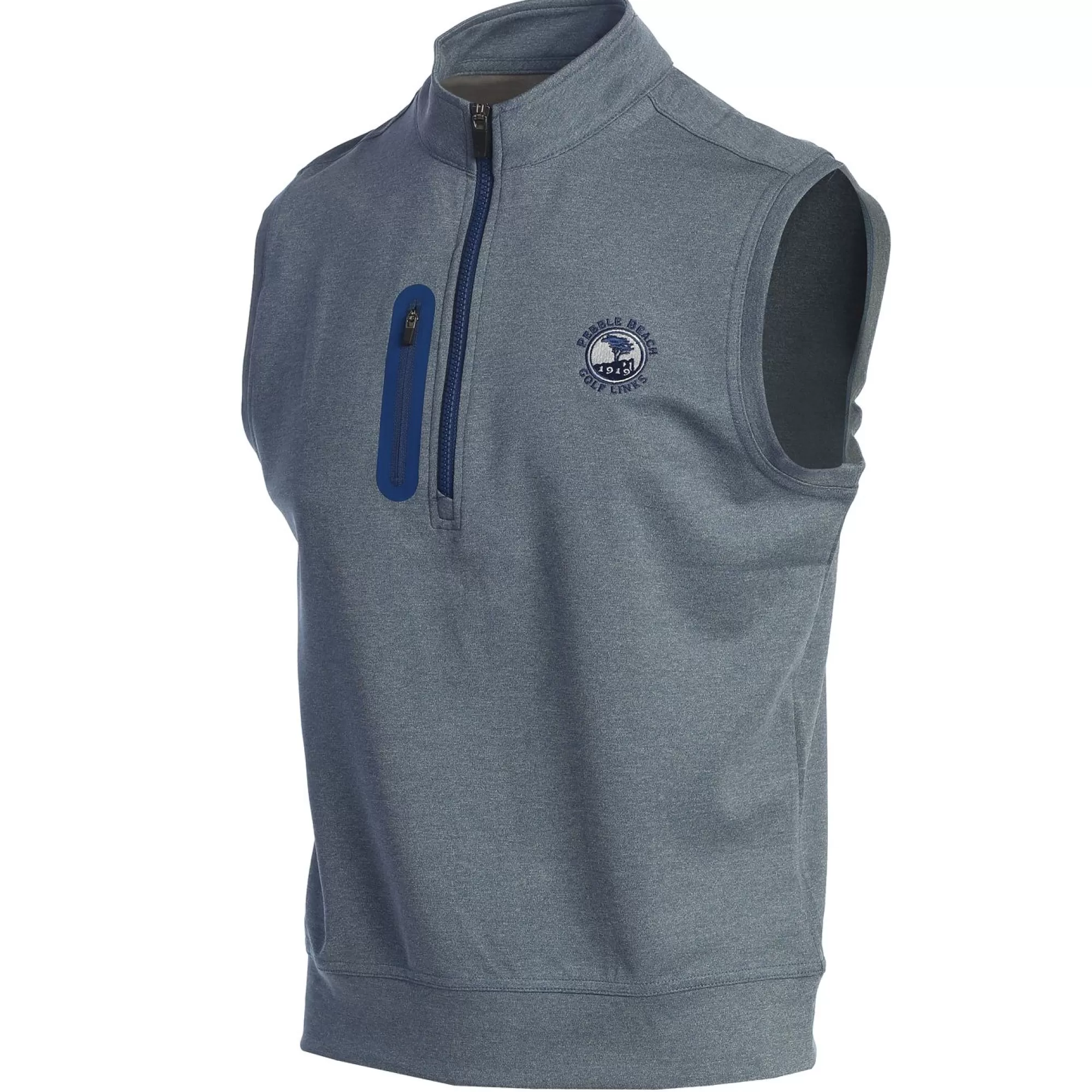 Outerwear<Pebble Beach Resorts Pebble Beach Denny 1/4 Zip Vest By Johnnie-O