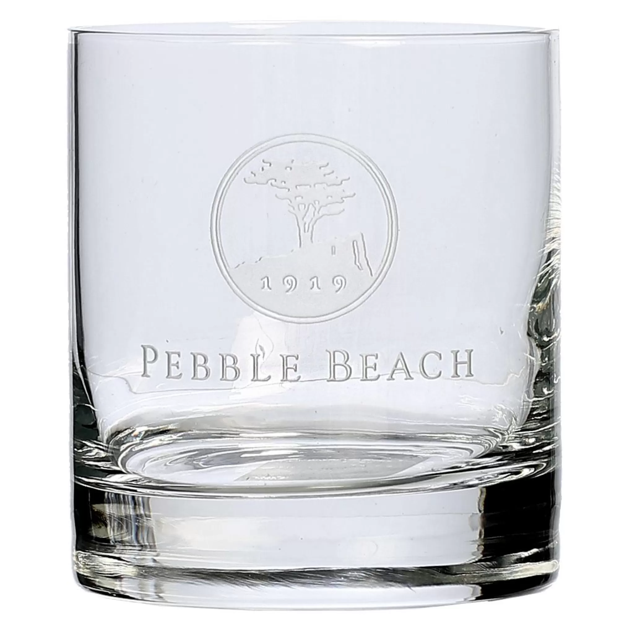 Barware<Pebble Beach Resorts Pebble Beach Etched Double Old Fashioned Glass