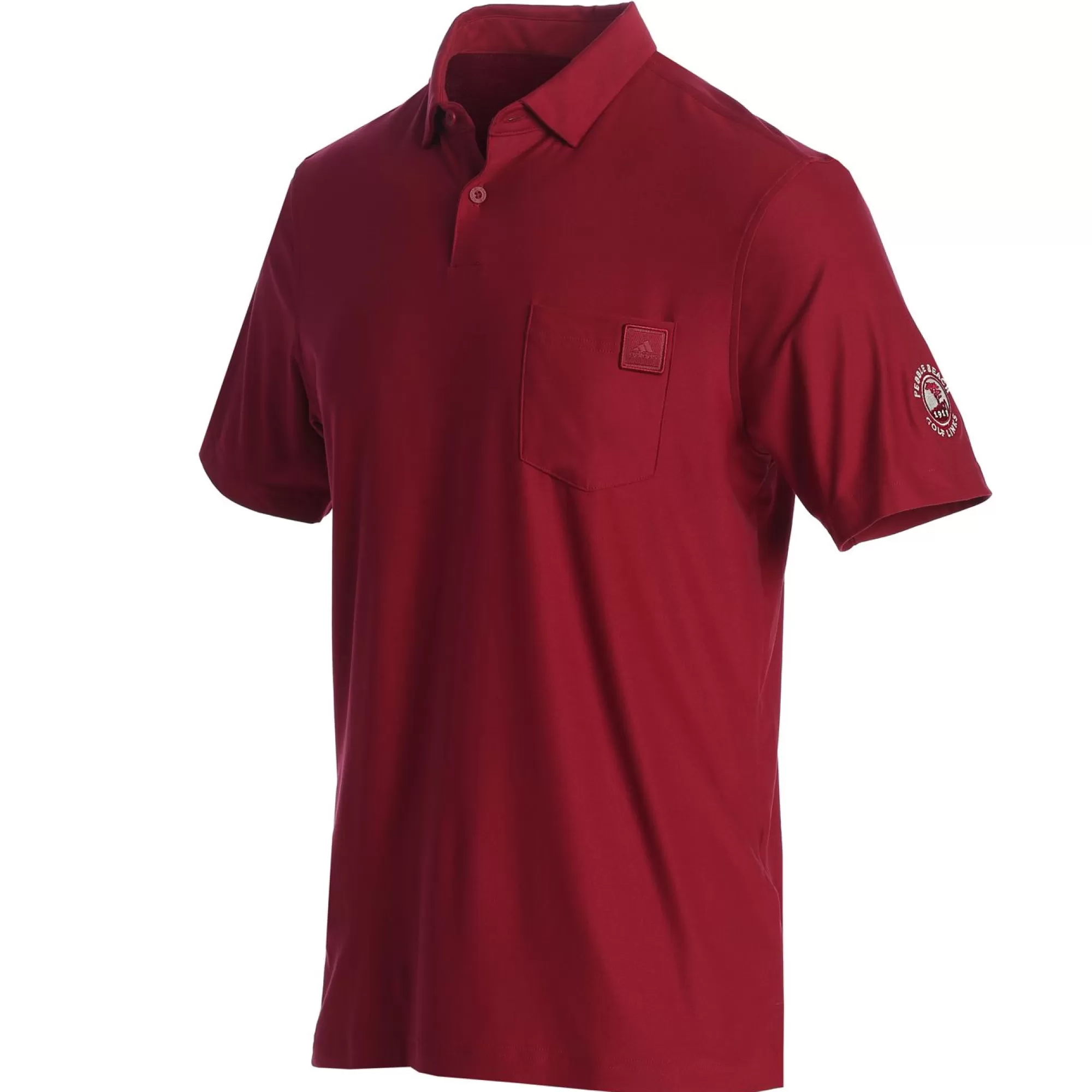 Polos<Pebble Beach Resorts Pebble Beach Fall Tones Go-To Pocket Polo By Adidas