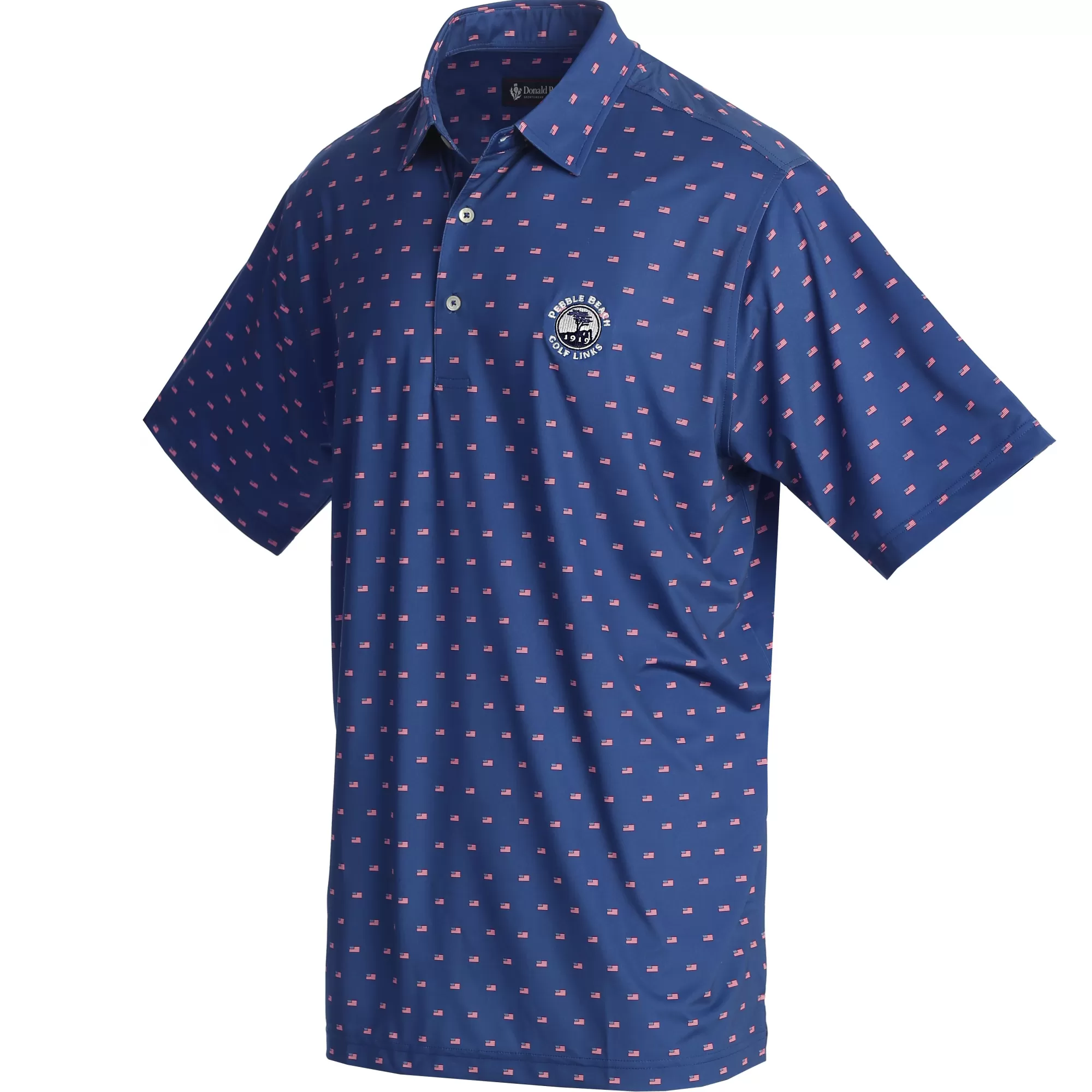 Polos<Pebble Beach Resorts Pebble Beach Flag Polo By Donald Ross