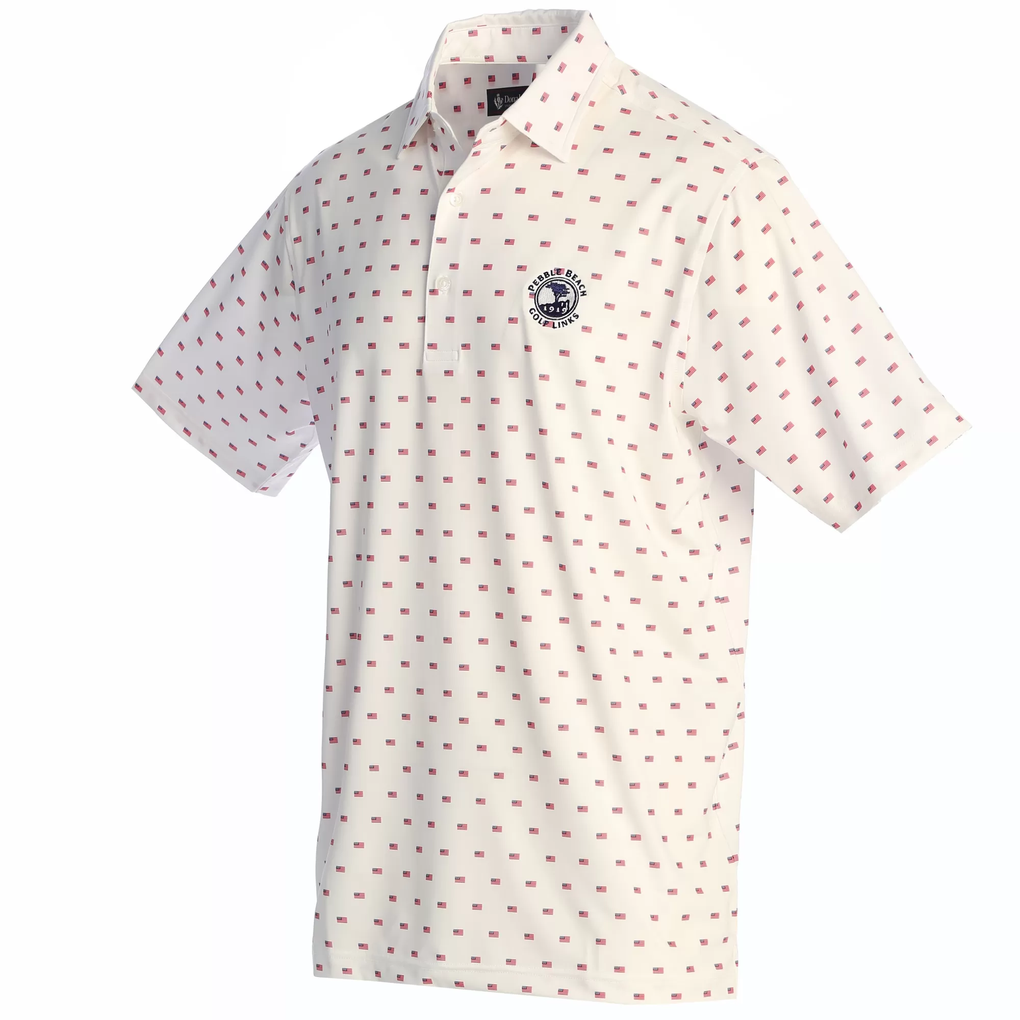 Polos<Pebble Beach Resorts Pebble Beach Flag Polo By Donald Ross