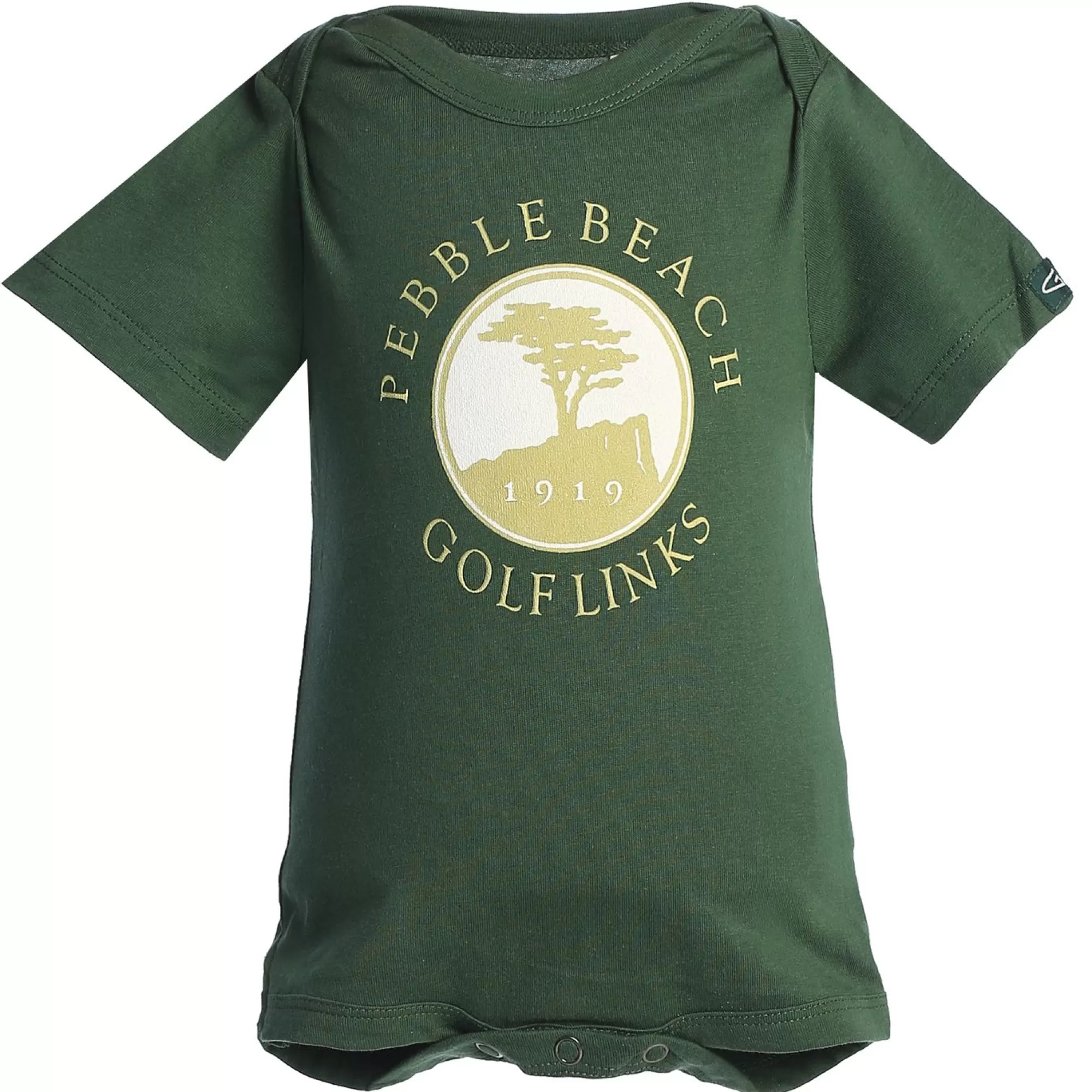 Infant's Apparel<Pebble Beach Resorts Pebble Beach Forest And Gold Onsie By Garb