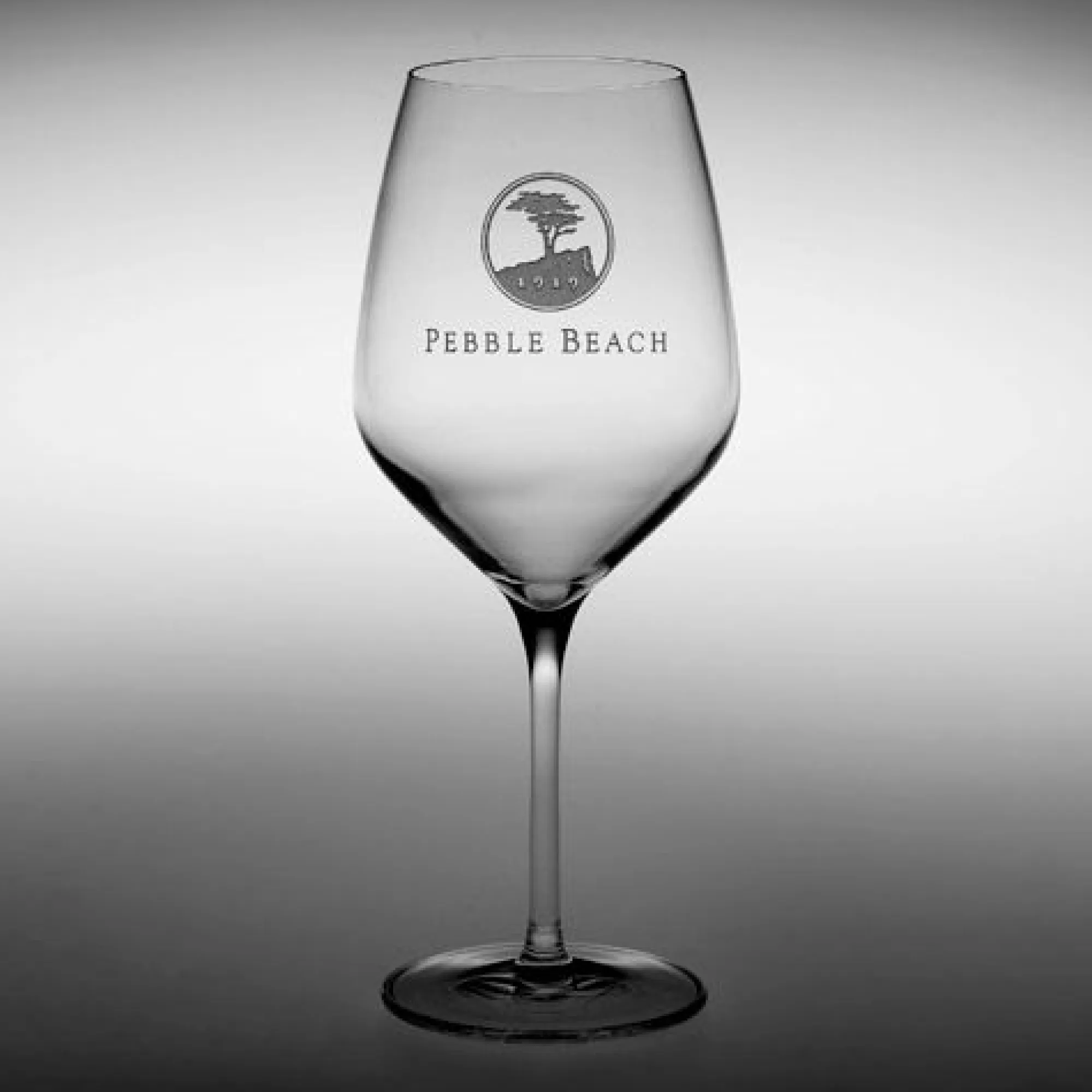 Barware<Pebble Beach Resorts Pebble Beach Heritage Logo Cabernet/Merlot/Bordeaux Red Wine Glass