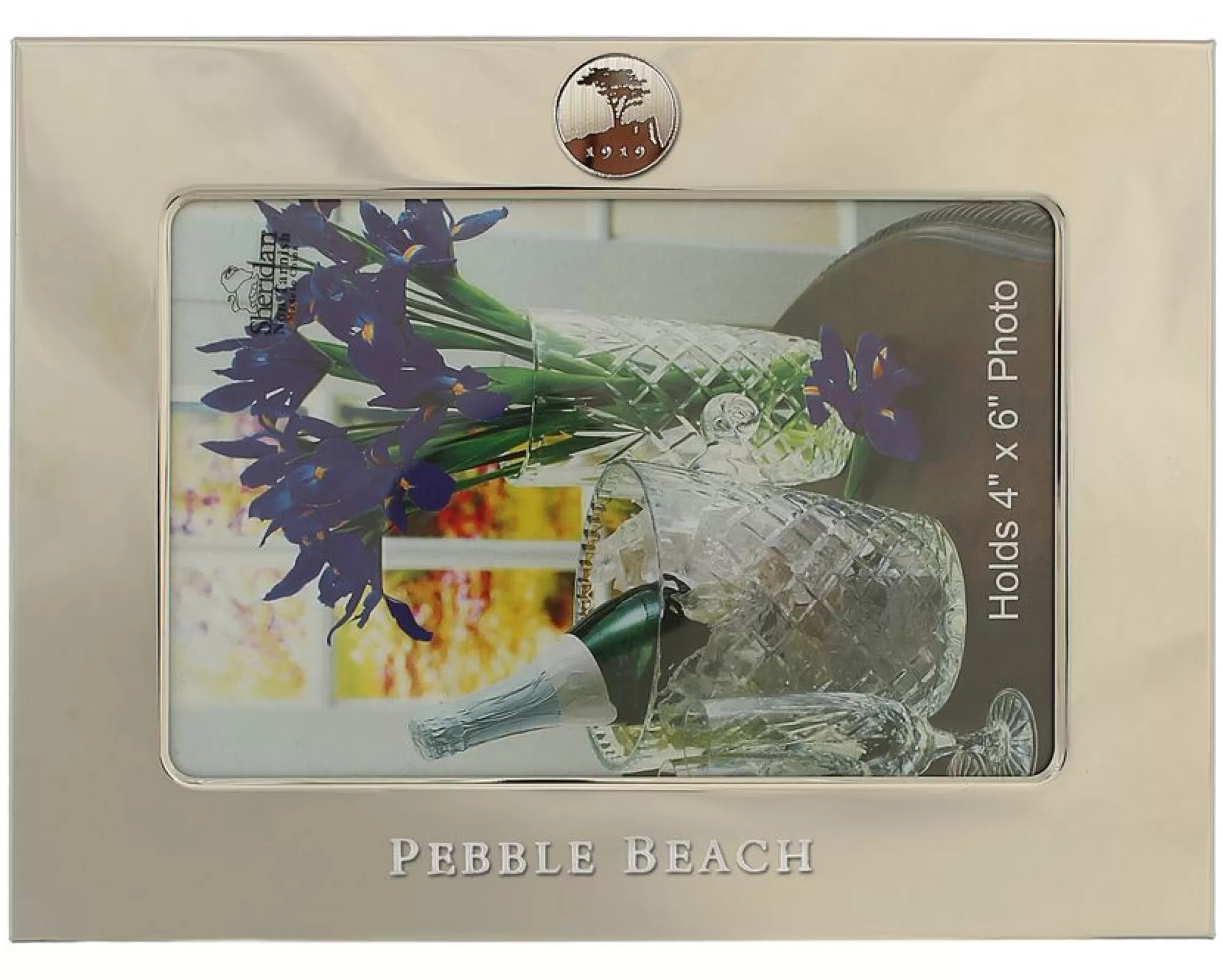 Home Decor<Pebble Beach Resorts Pebble Beach Heritage Logo Horizontal & Vertical Silver Picture Frames