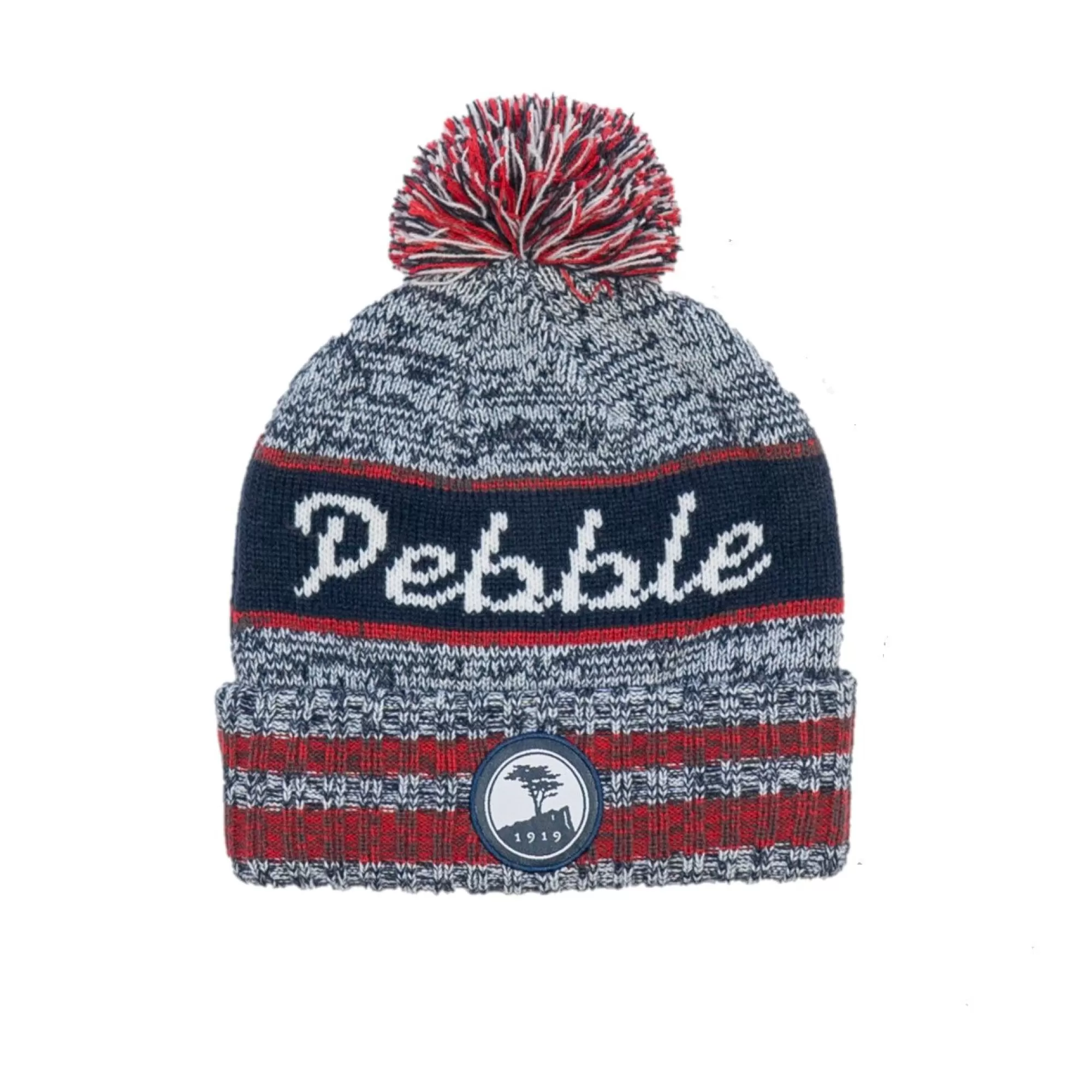 Knit & Buckets<Pebble Beach Resorts Pebble Beach Jacquard Knit Beanie By Pukka