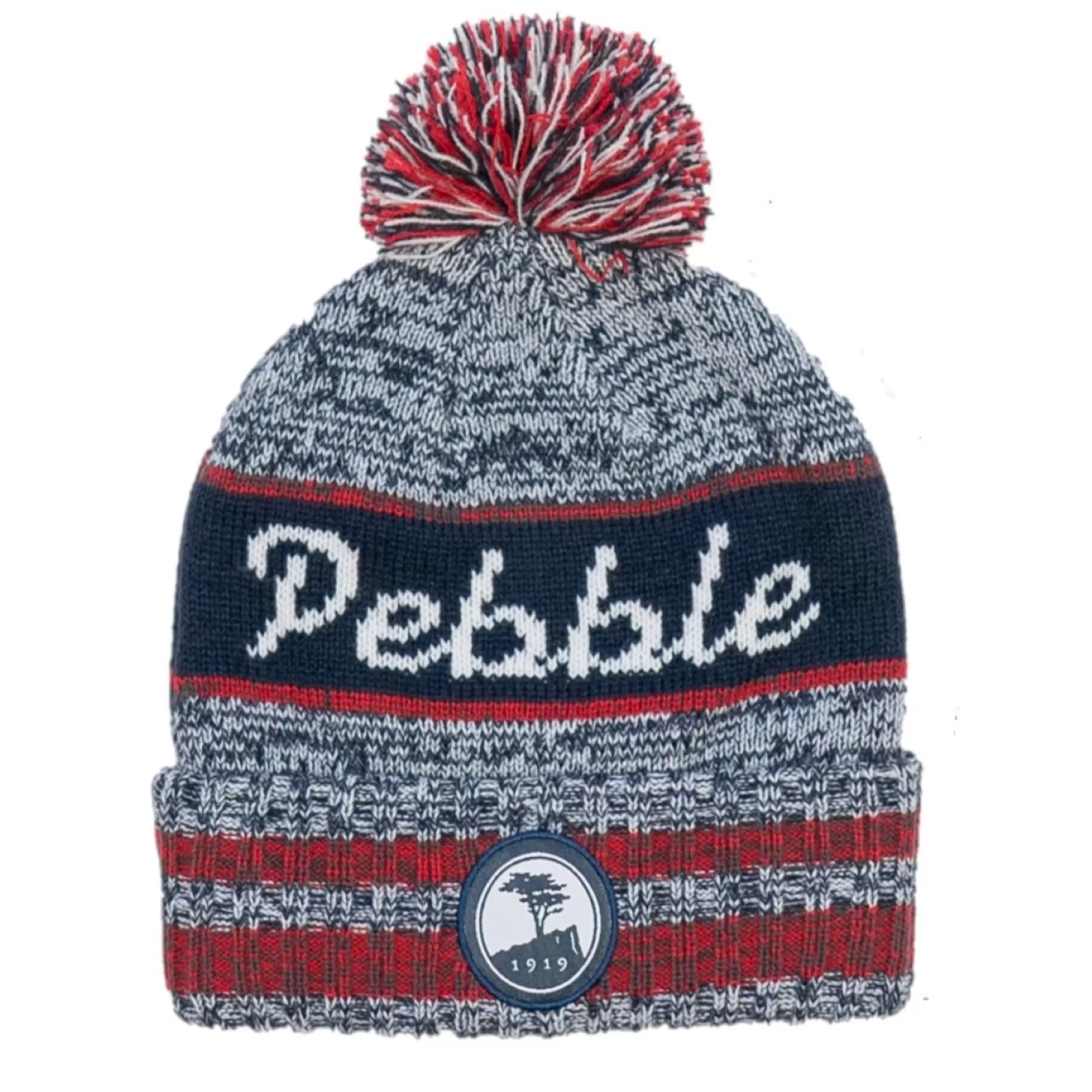 Knit & Buckets<Pebble Beach Resorts Pebble Beach Jacquard Knit Beanie By Pukka