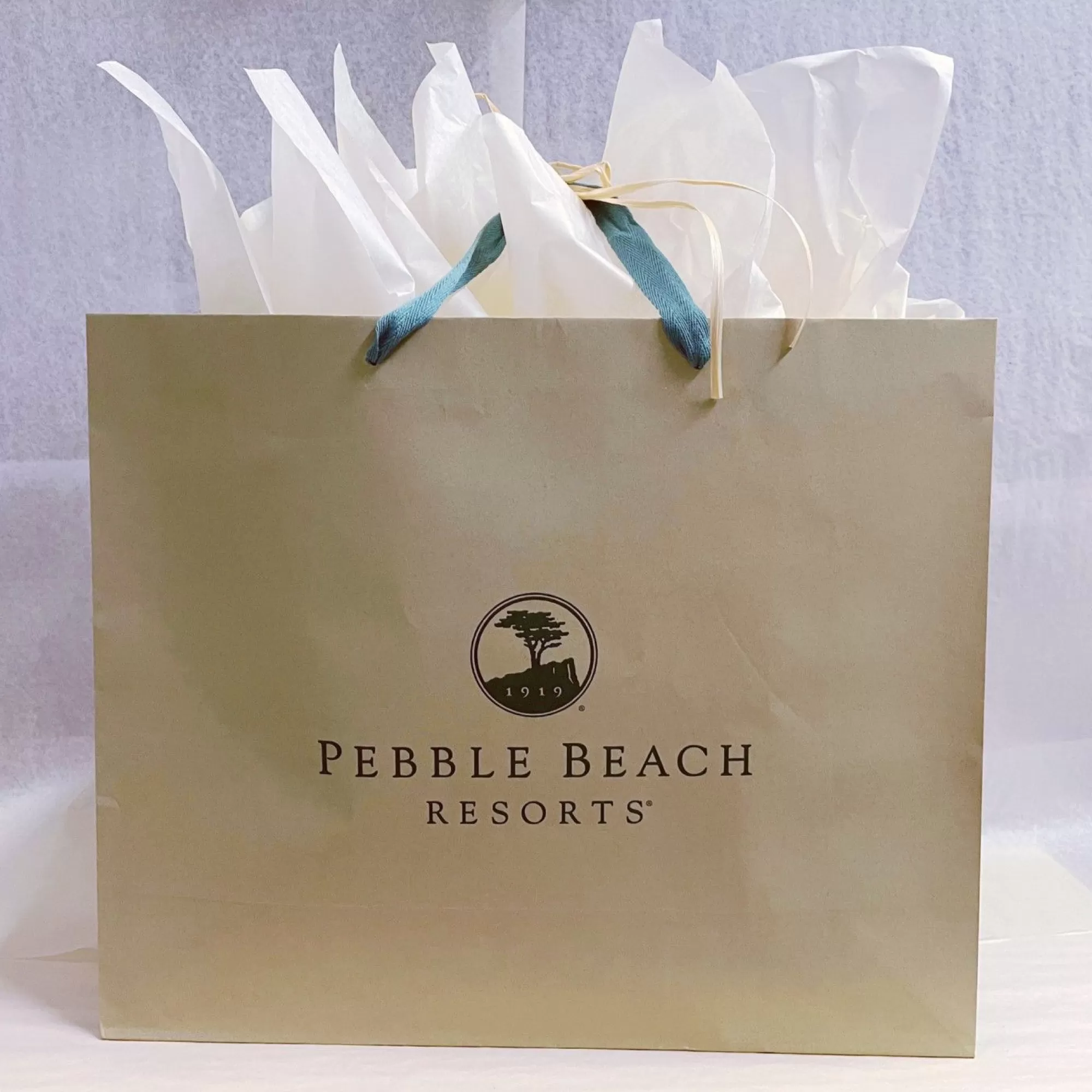 Bags & Keychains<Pebble Beach Resorts Pebble Beach Kraft Paper Gift Bag