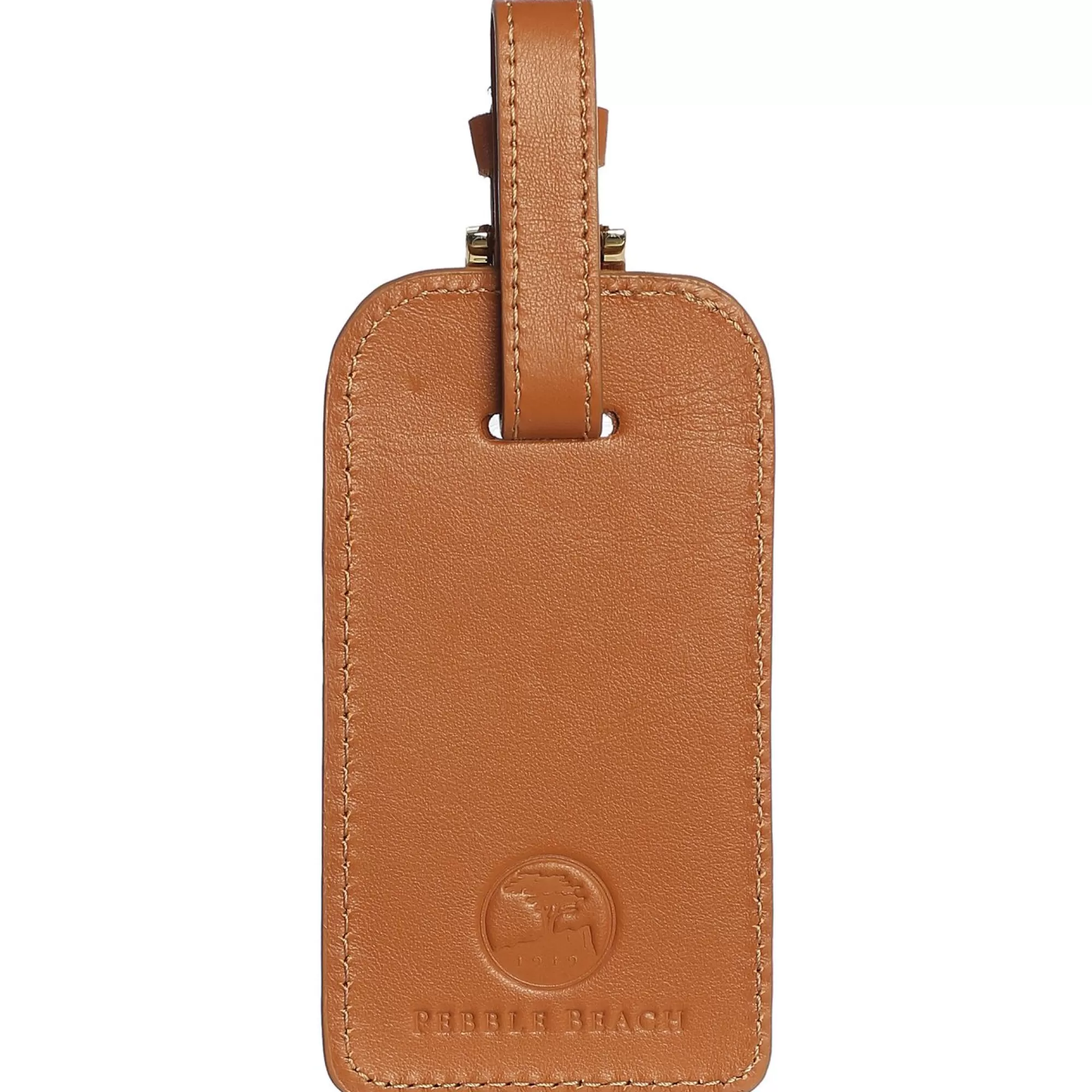 Bags & Keychains<Pebble Beach Resorts Pebble Beach Leather Luggage Tag