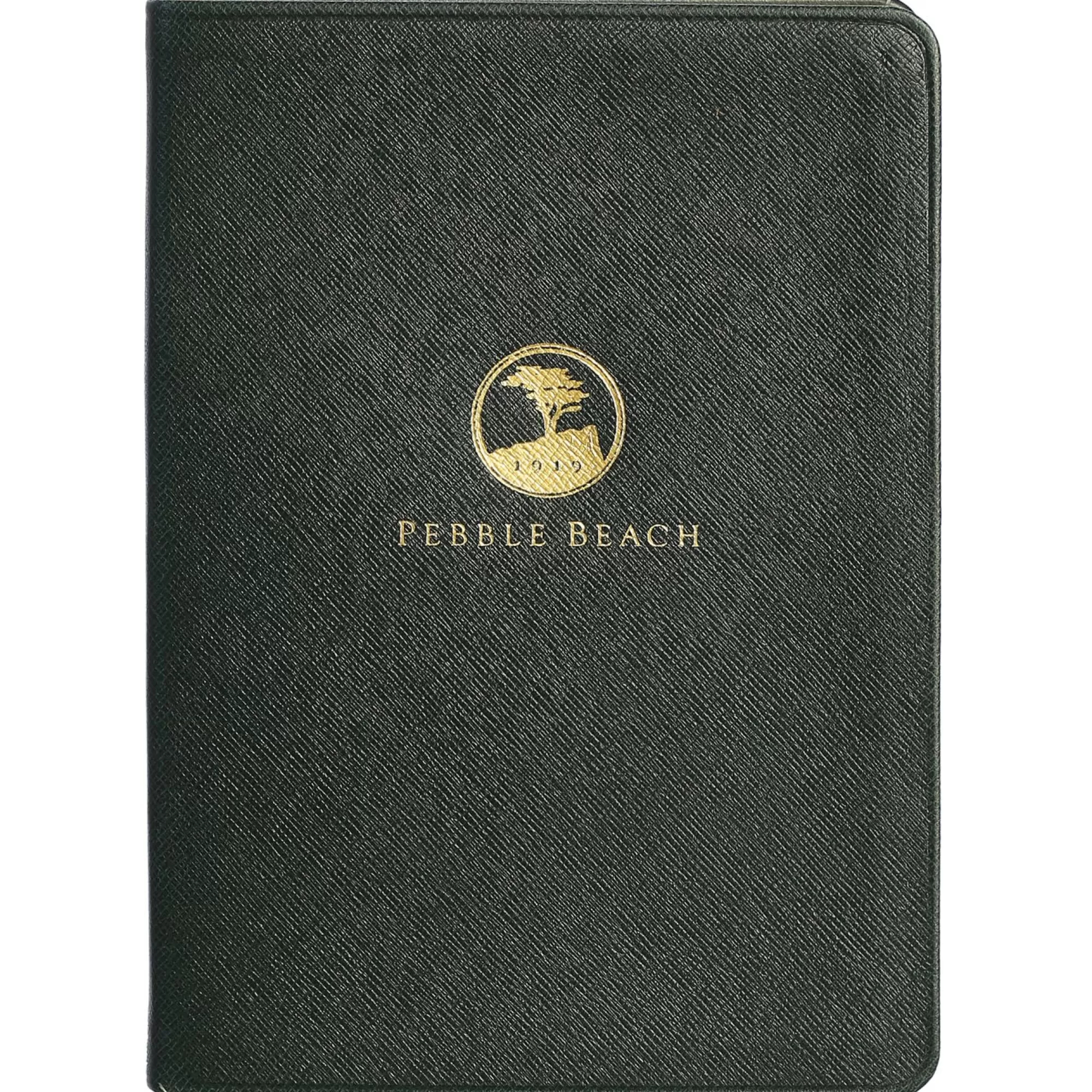 Leather Goods<Pebble Beach Resorts Pebble Beach Logo Leather Medium Notebook