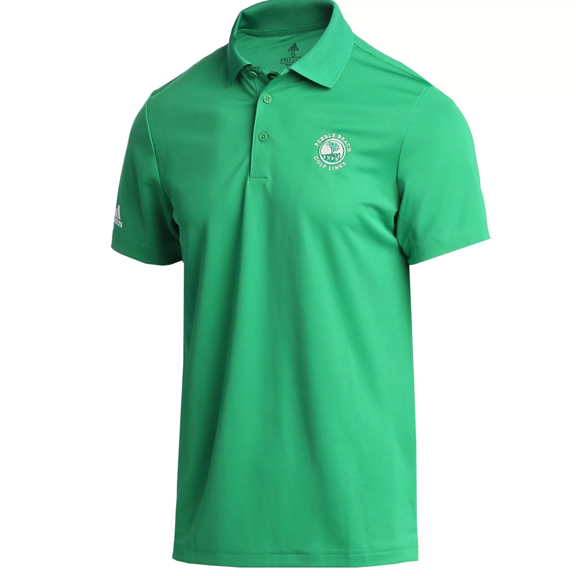 Polos<Pebble Beach Resorts Pebble Beach Men's Bright Performance Polo By Adidas