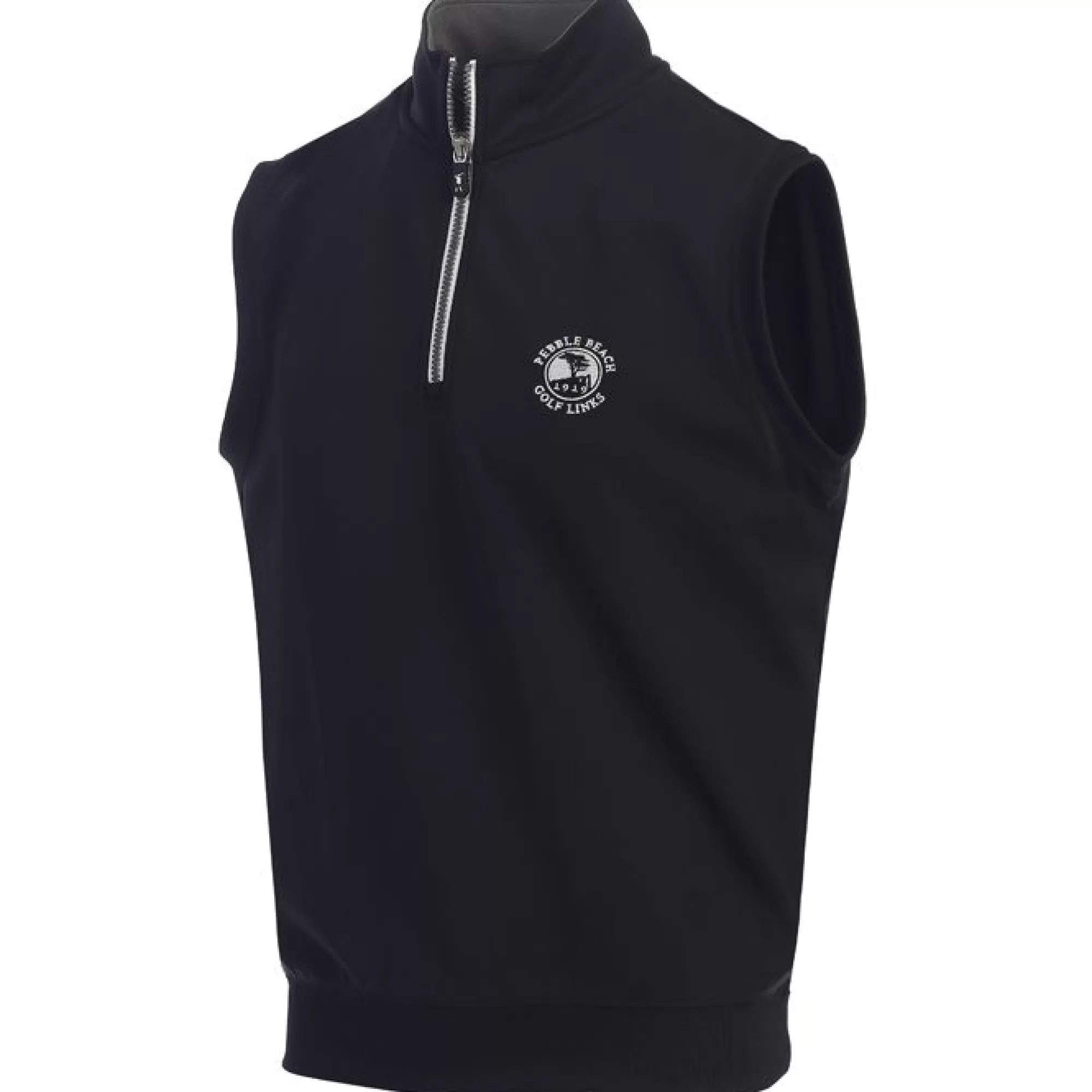 Outerwear<Pebble Beach Resorts Pebble Beach Men's "Caves" 1/4 Zip Vest By Fairway & Greene