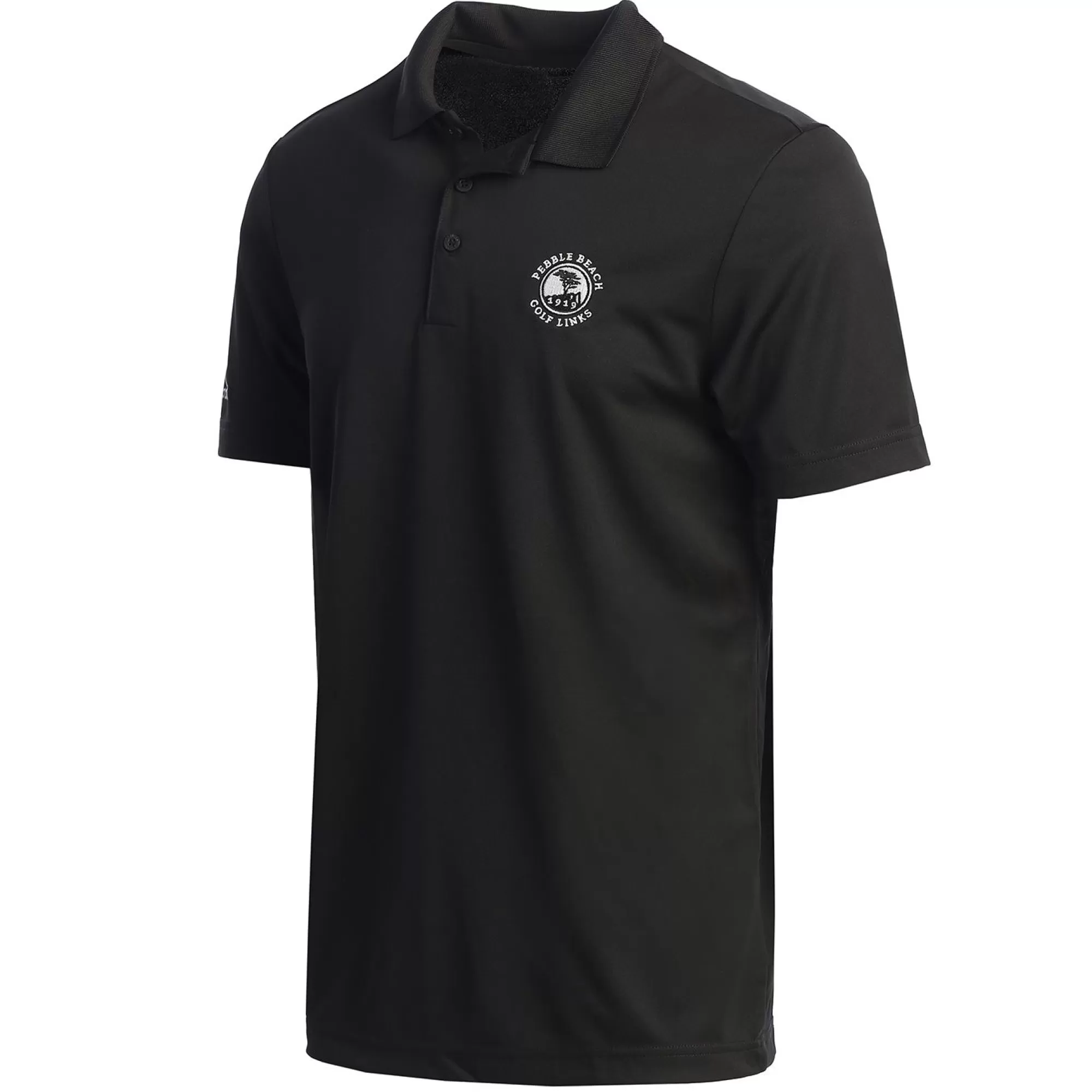 Polos<Pebble Beach Resorts Pebble Beach Men's Solid Performance Polo By Adidas