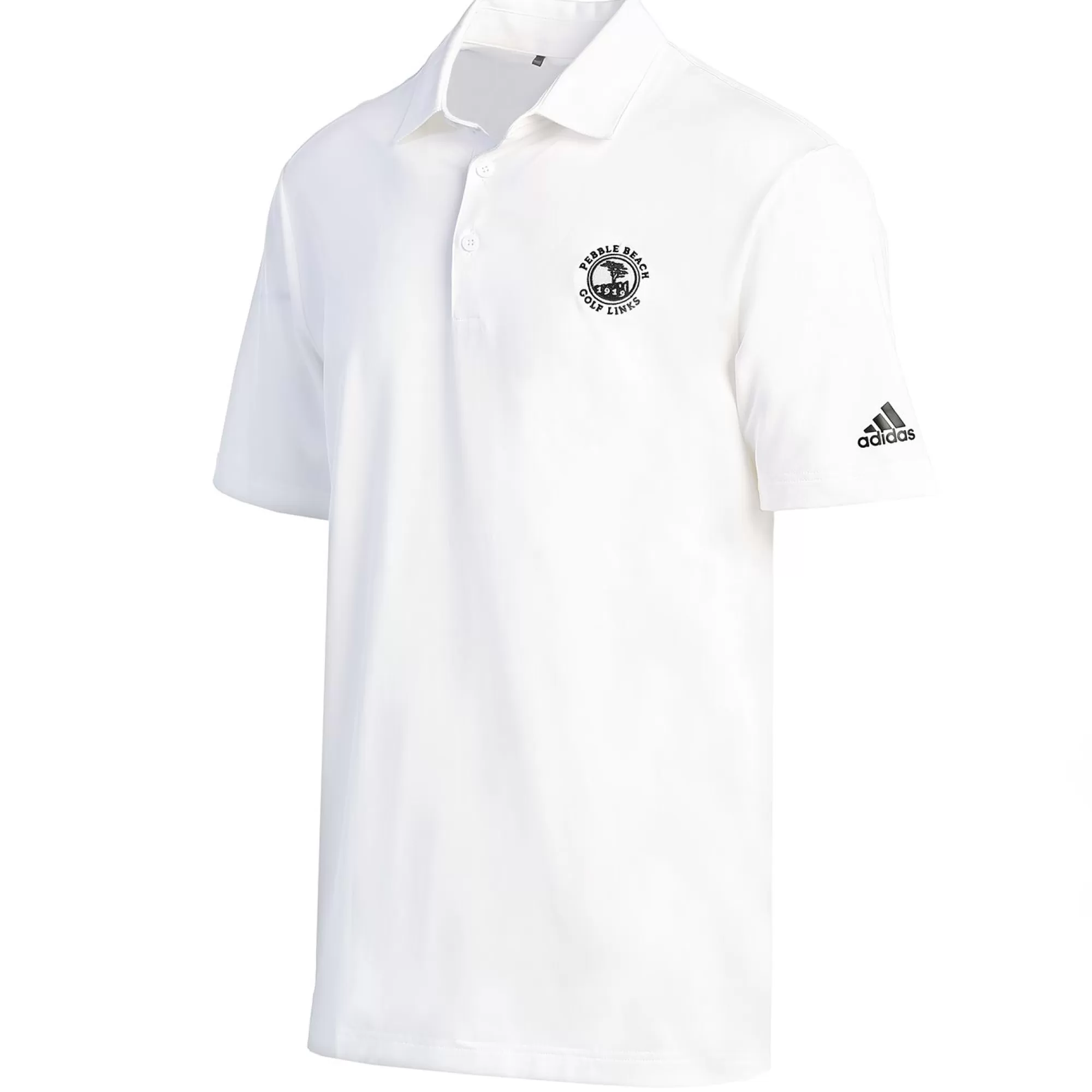 Polos<Pebble Beach Resorts Pebble Beach Men's Ultimate365 Solid Polo By Adidas