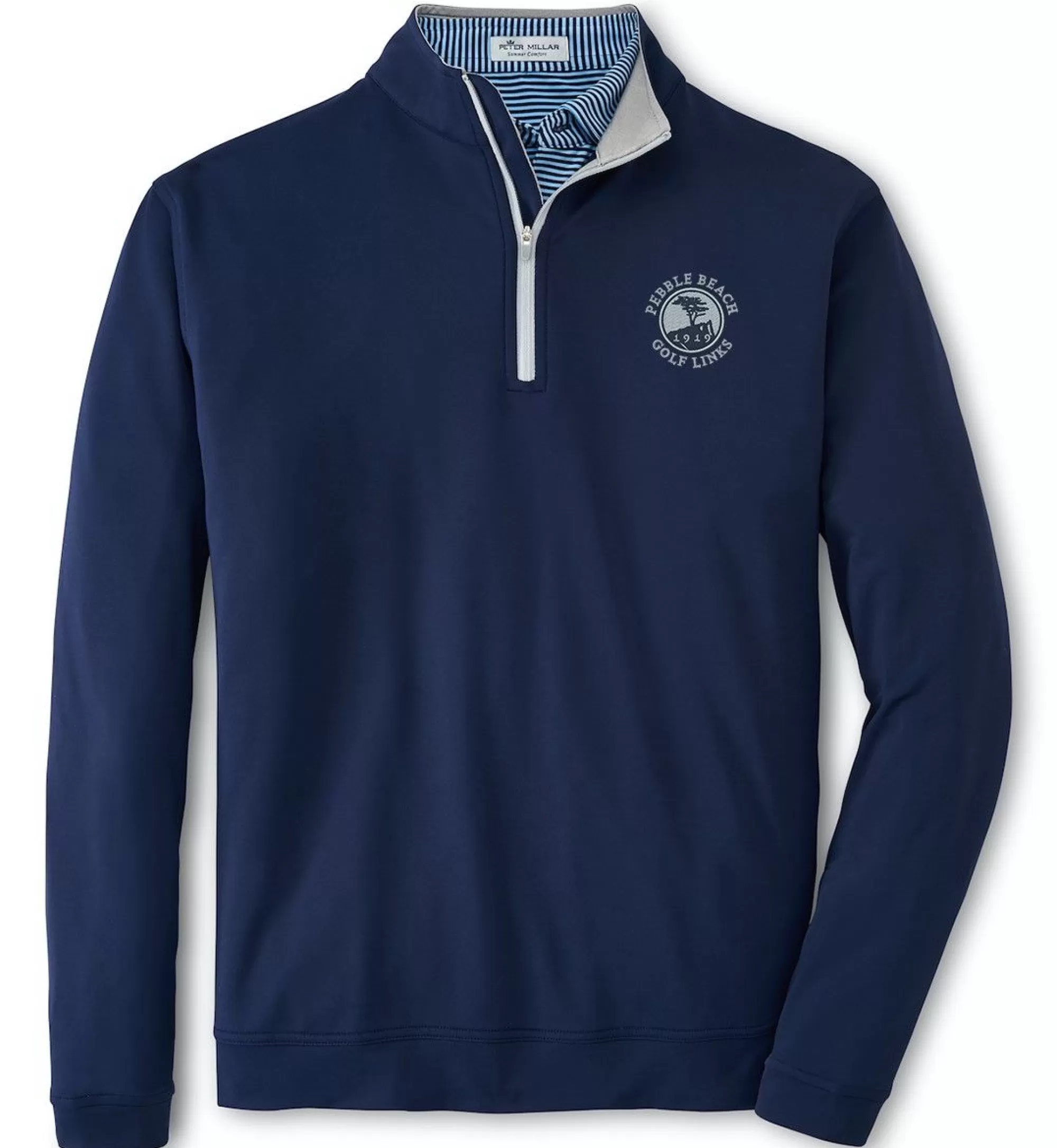 Pullovers And Sweaters<Pebble Beach Resorts Pebble Beach Perth Quarter-Zip By Peter Millar