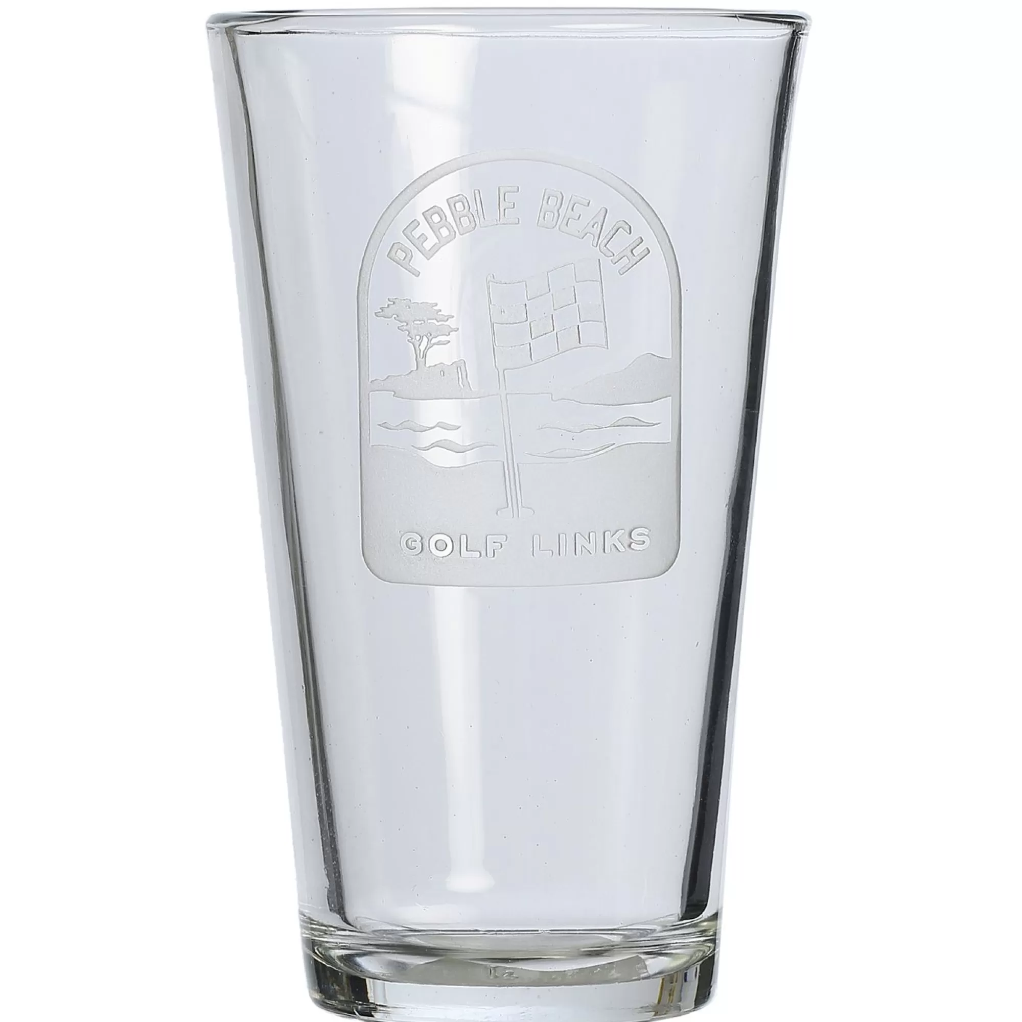 Glassware<Pebble Beach Resorts Pebble Beach Pin Flag Scene Pint Glass