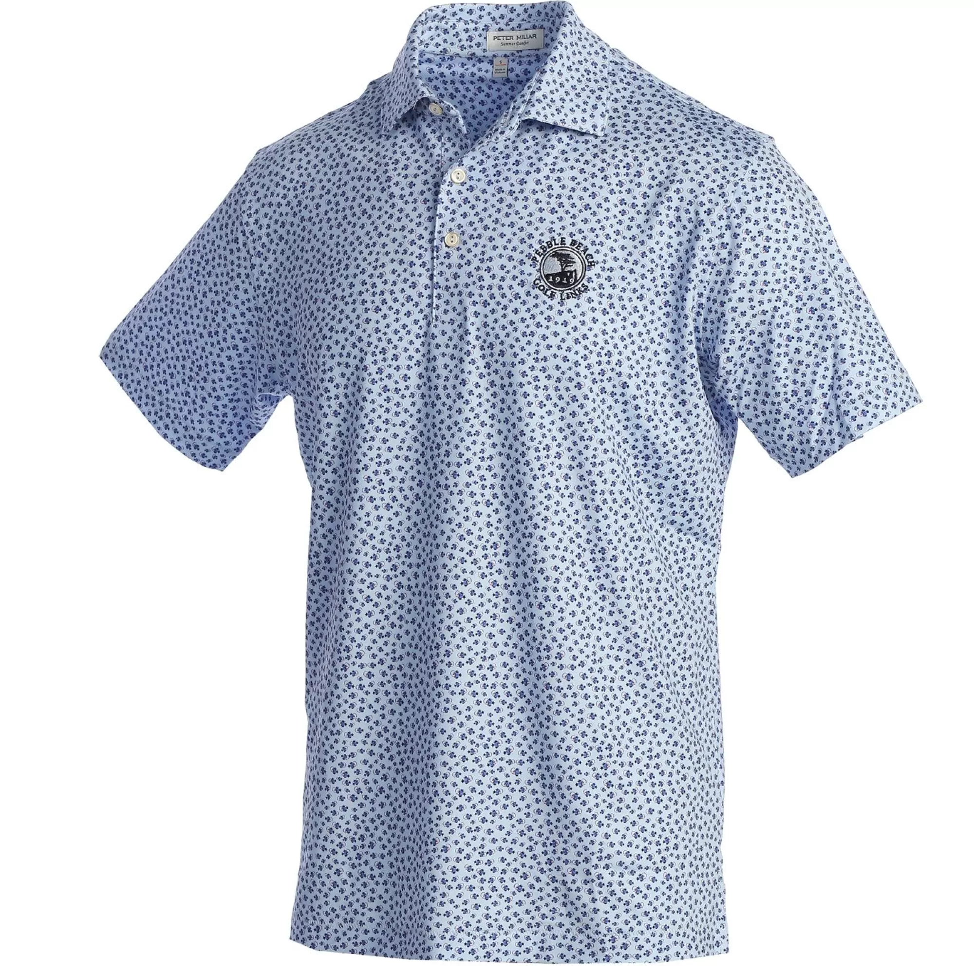 Polos<Pebble Beach Resorts Pebble Beach Shave Ice Polo By Peter Millar