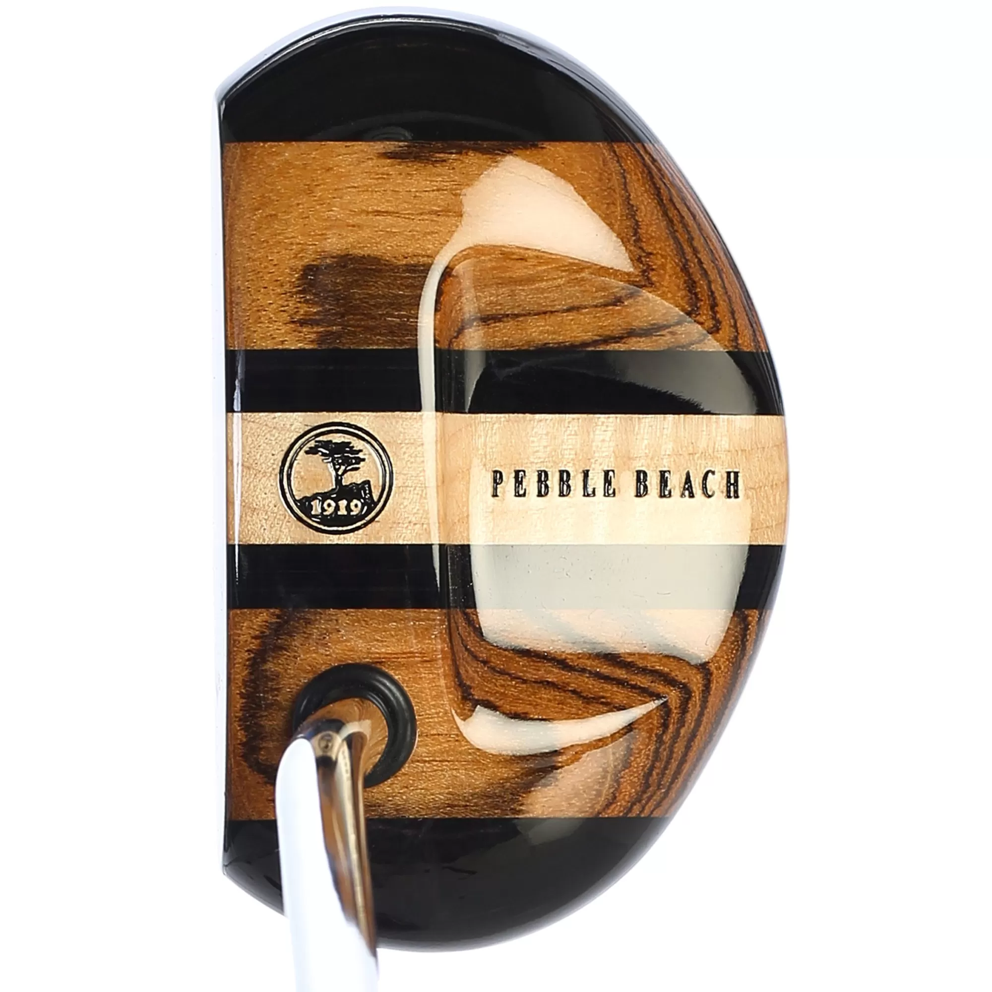 Clubs & Bags<Pebble Beach Resorts Pebble Beach Tigerwood Modern Classic Putter By Musty Putters