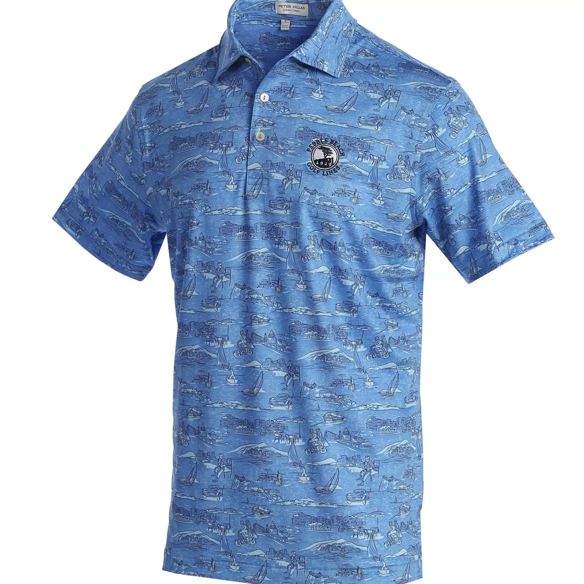 Polos<Pebble Beach Resorts Pebble Beach Vacation Polo By Peter Millar