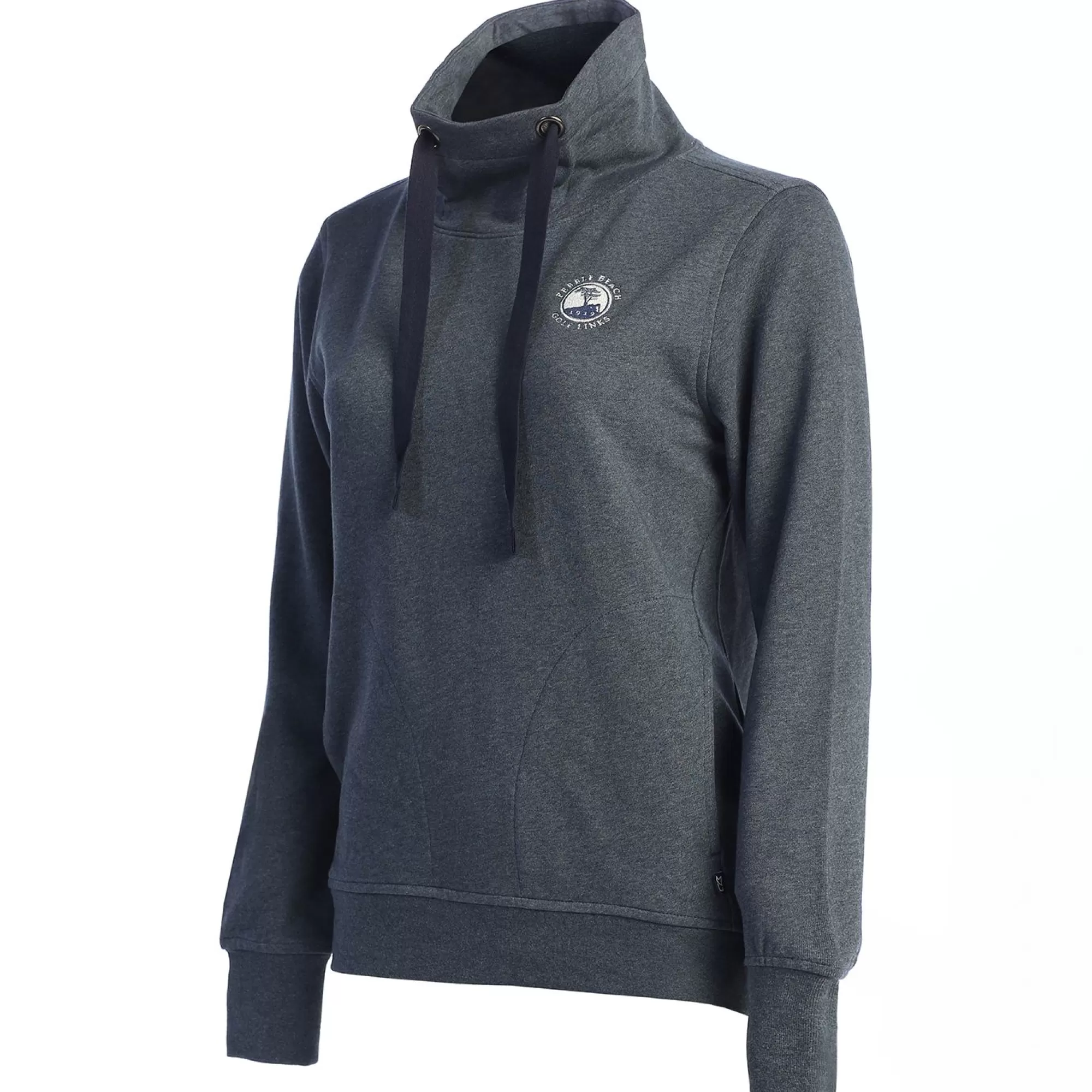 Sweatshirts<Pebble Beach Resorts Pebble Beach Women's Funnel Neck Sweatshirt By Cutter & Buck