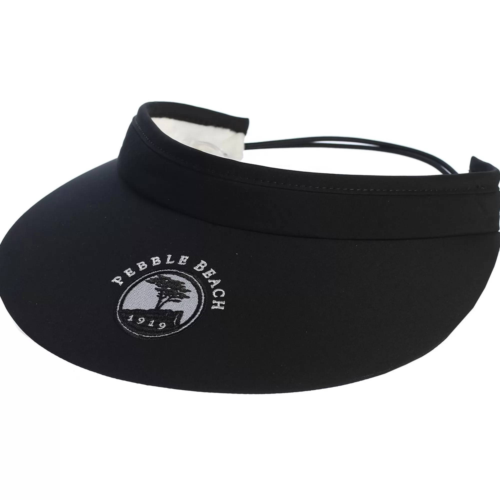 Women's<Pebble Beach Resorts Pebble Beach Women's Wide Brim Slide Strap Visor By Vimhue