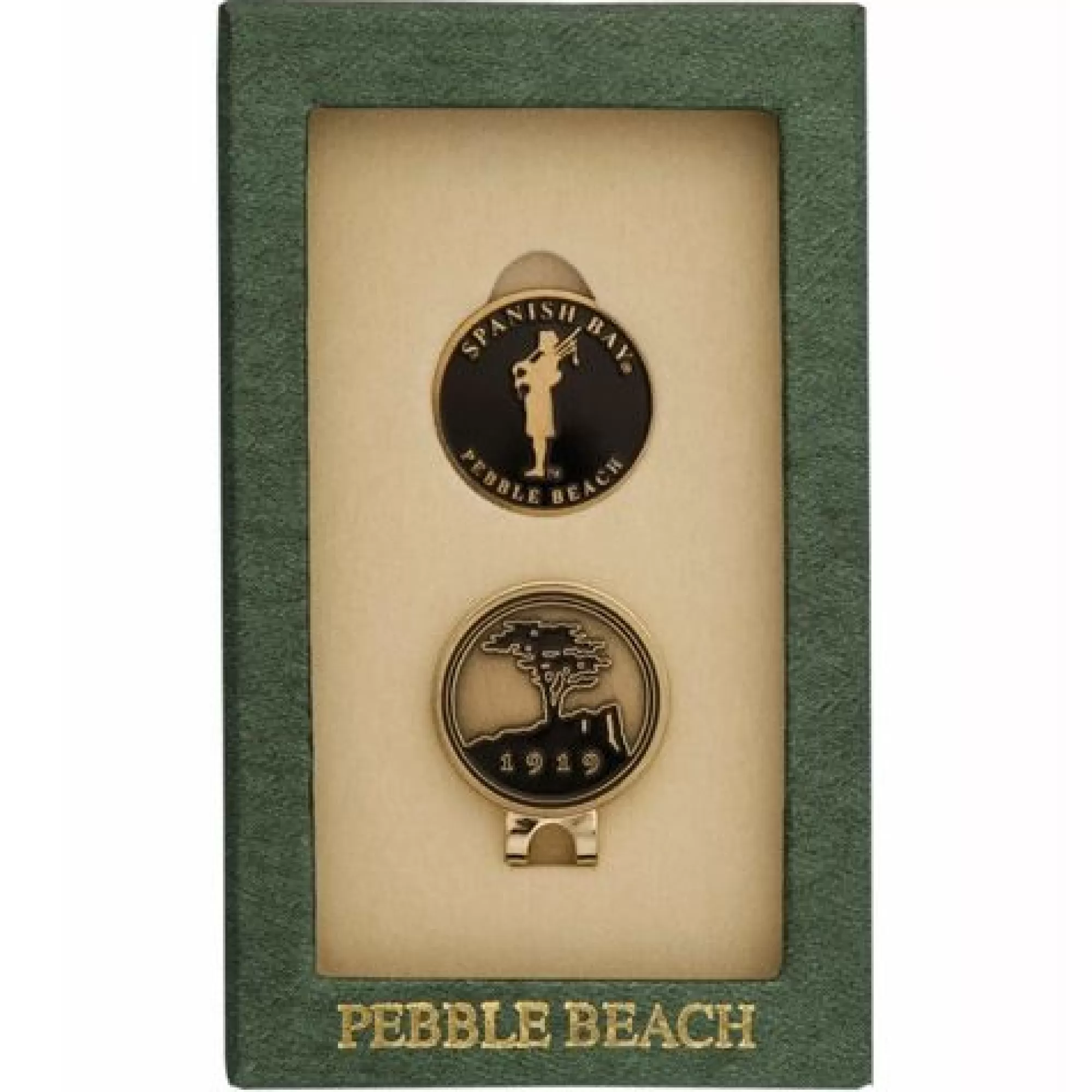 Accessories<Pebble Beach Resorts Spanish Bay Bagpiper Hat Clip & Ball Marker Set
