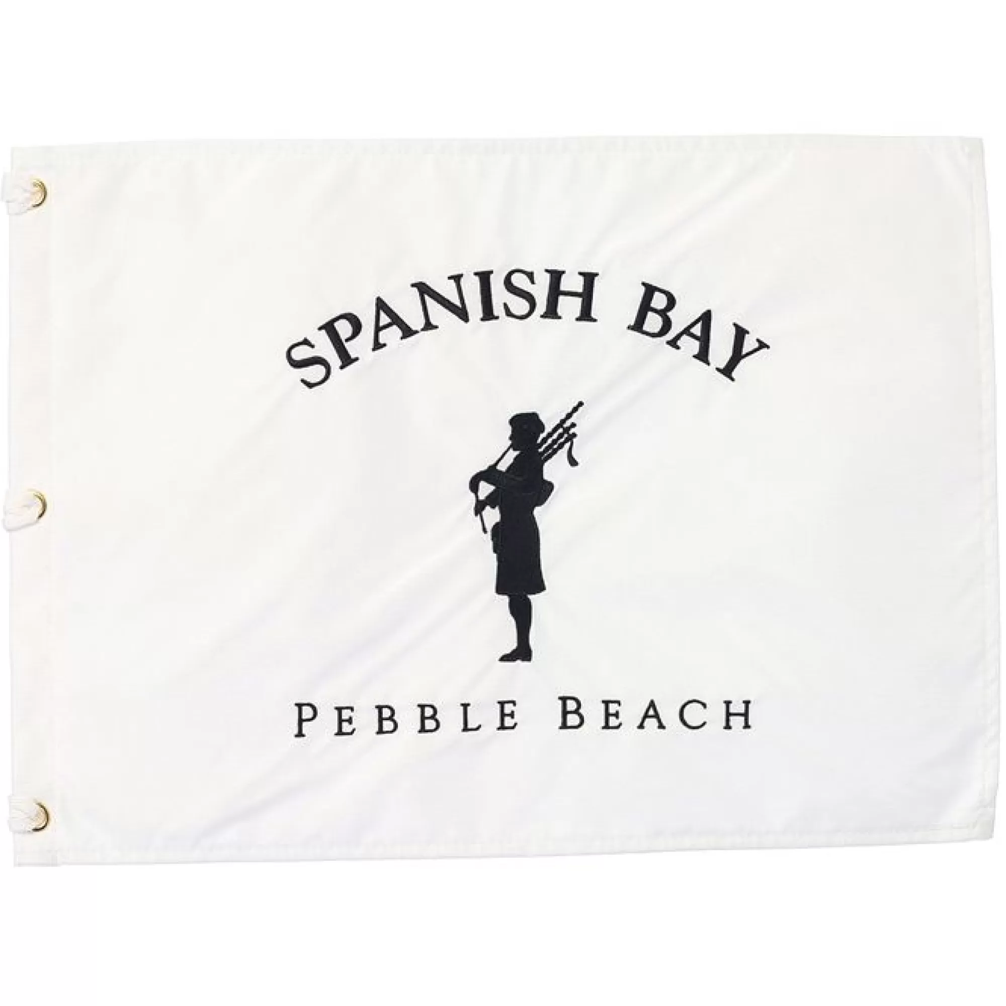 Accessories<Pebble Beach Resorts Spanish Bay Bagpiper Pin Flag