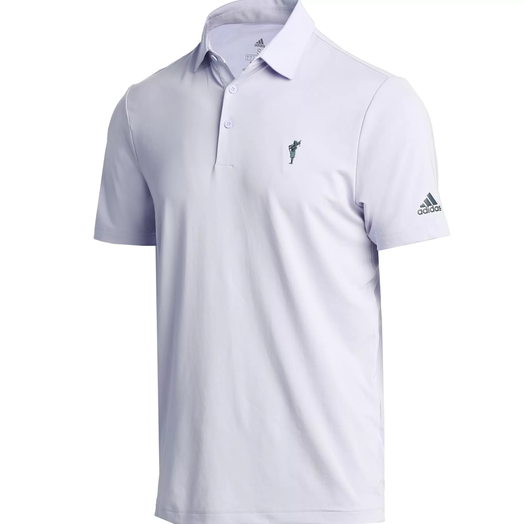 Polos<Pebble Beach Resorts Spanish Bay Men's Ultimate Violet Polo By Adidas