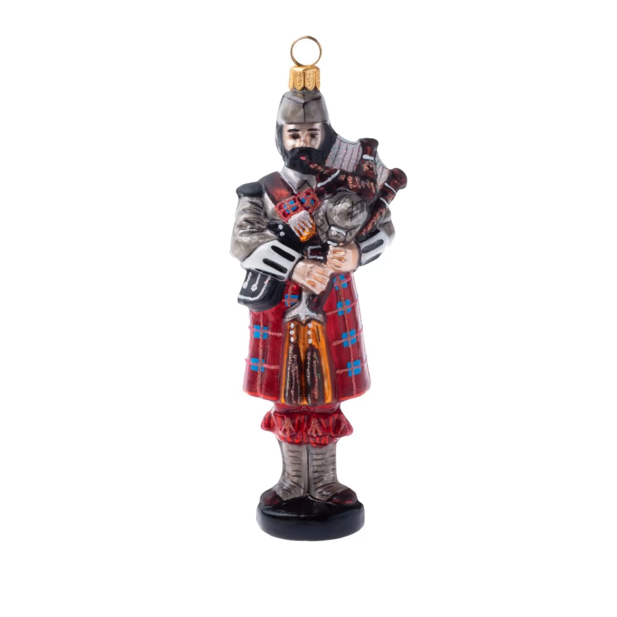 Home Decor<Pebble Beach Resorts The Links At Spanish Bay Collectible Bagpiper Ornament