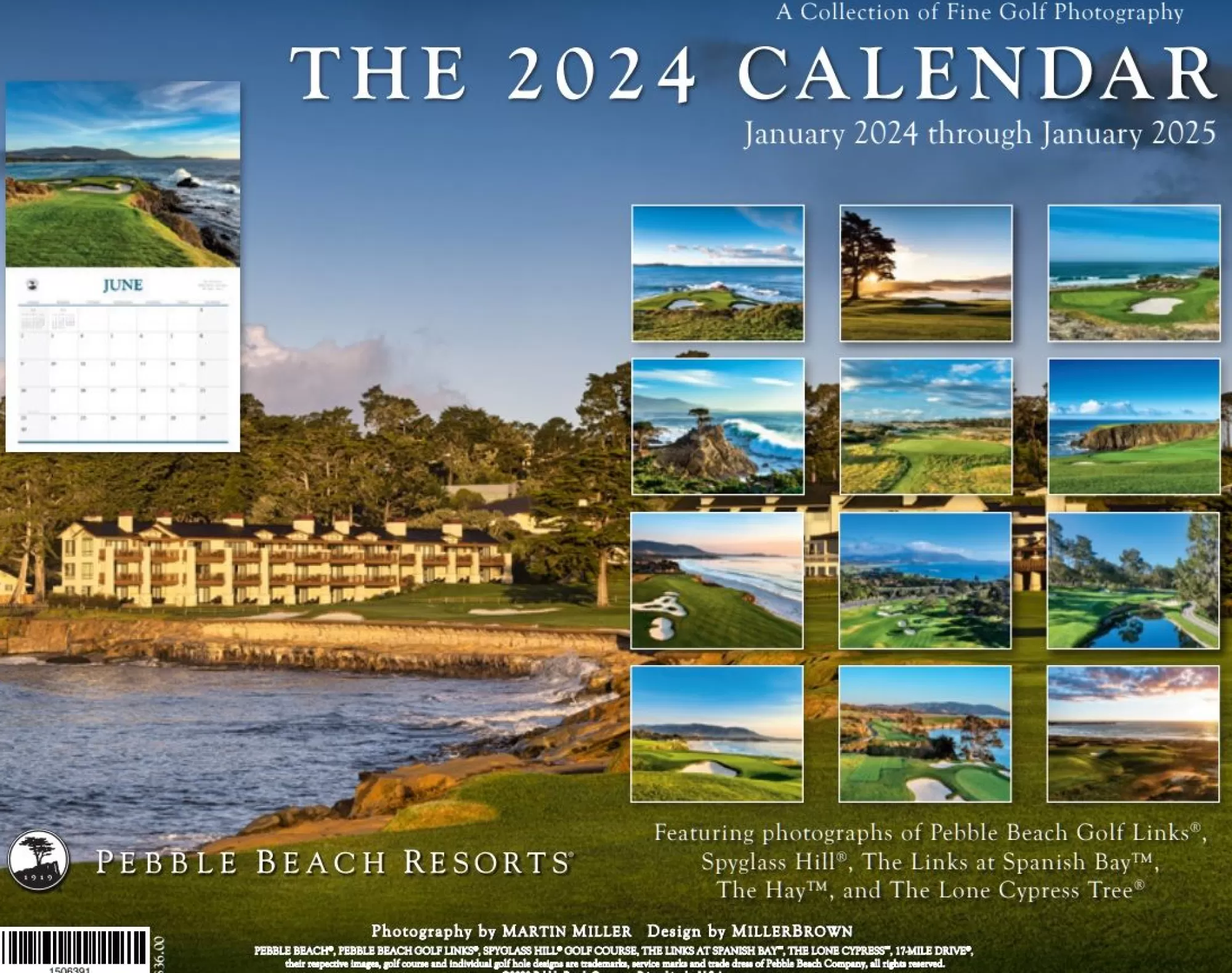 Home Decor<Pebble Beach Resorts The 2024 Calendar